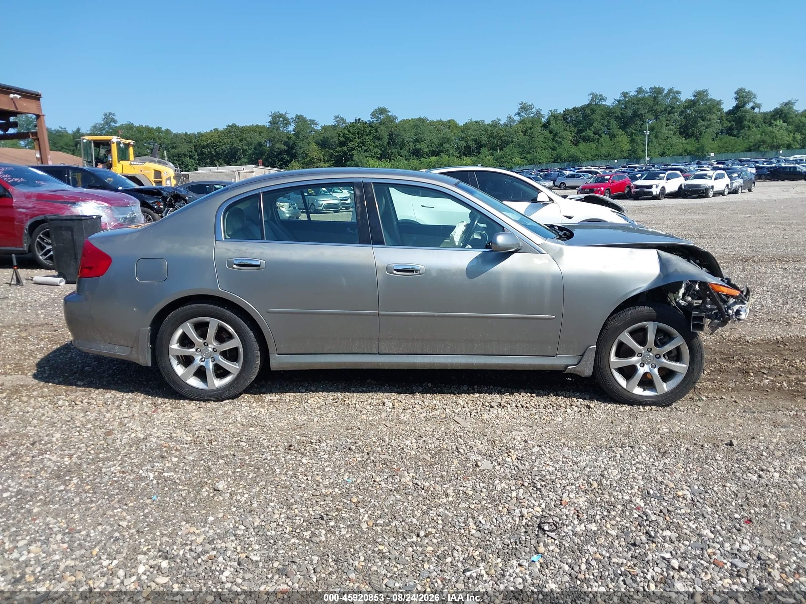 2006 Infiniti G35x Beige vin: JNKCV51F56M615612