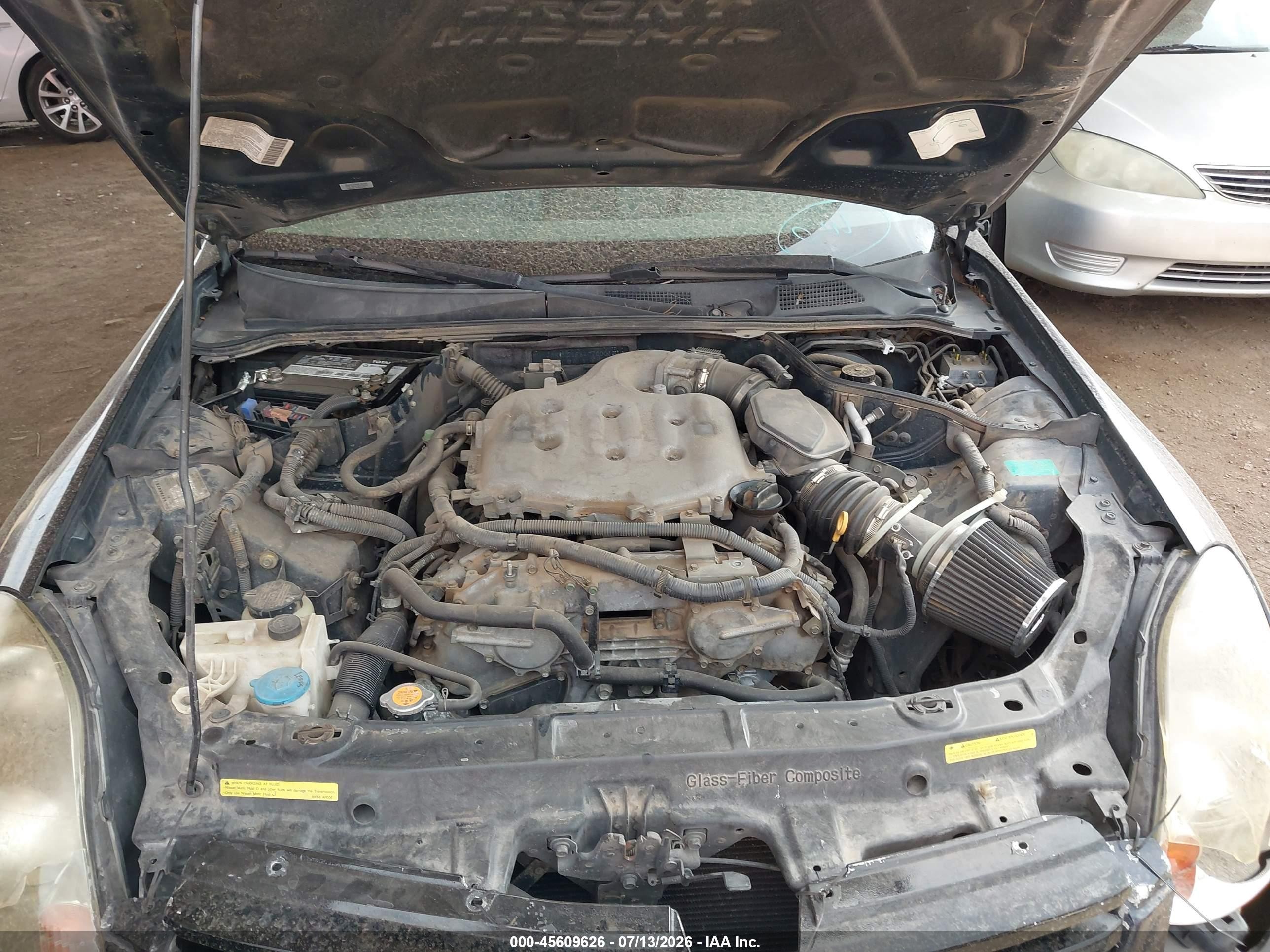 2004 Infiniti G35x   Blue vin: JNKCV51F64M700018