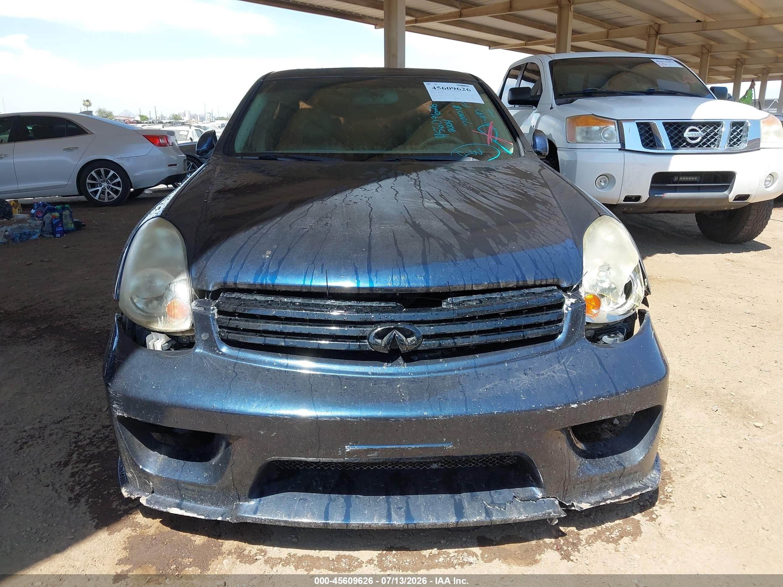 2004 Infiniti G35x   Blue vin: JNKCV51F64M700018