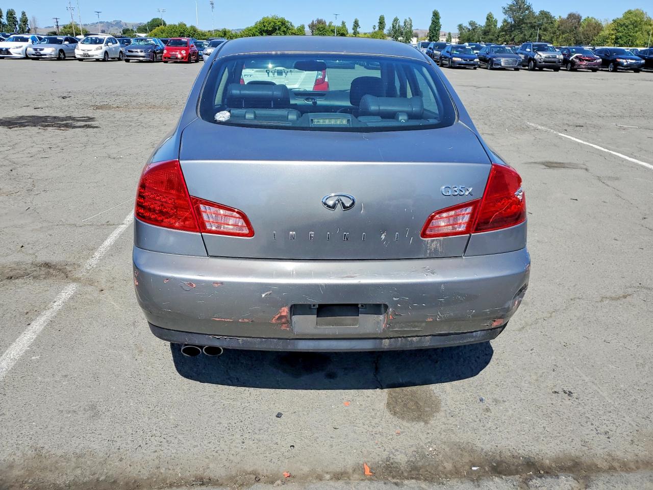 2004 Infiniti G35 Base Gray vin: JNKCV51F64M706711
