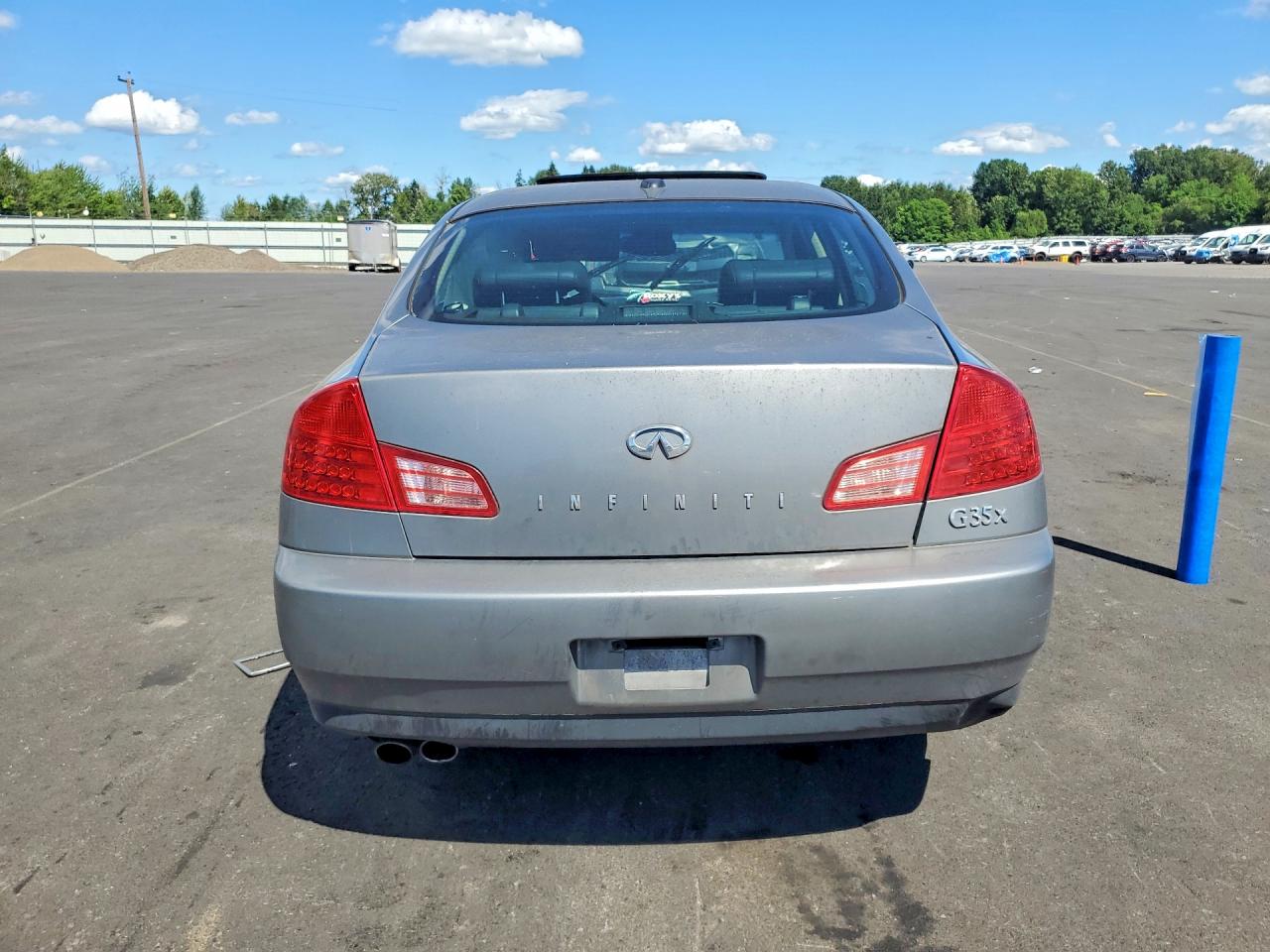 2004 Infiniti G35 Base Серый vin: JNKCV51F64M714534