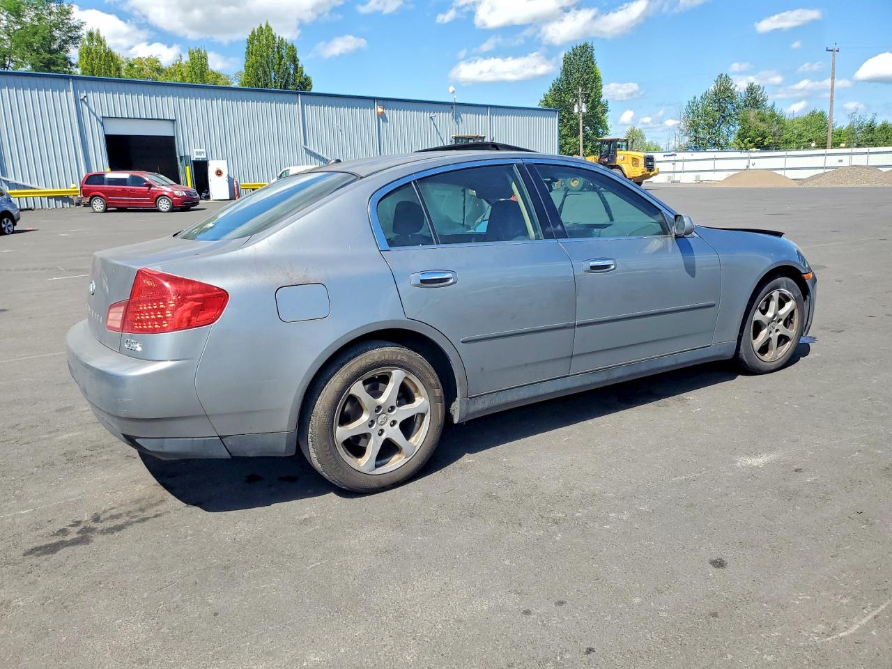 2004 Infiniti G35 Base Серый vin: JNKCV51F64M714534