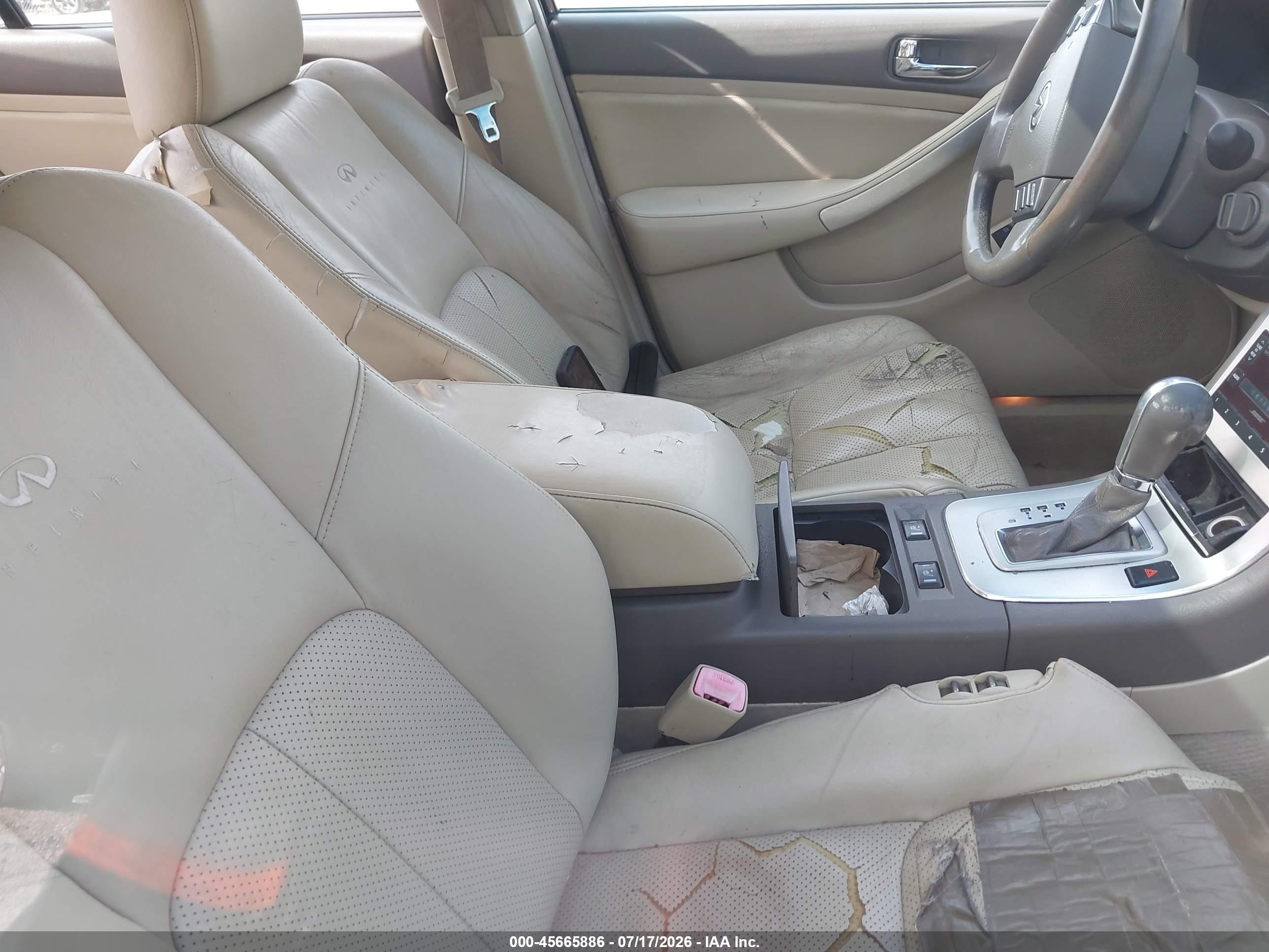 2005 Infiniti G35x   Blue vin: JNKCV51F65M315186