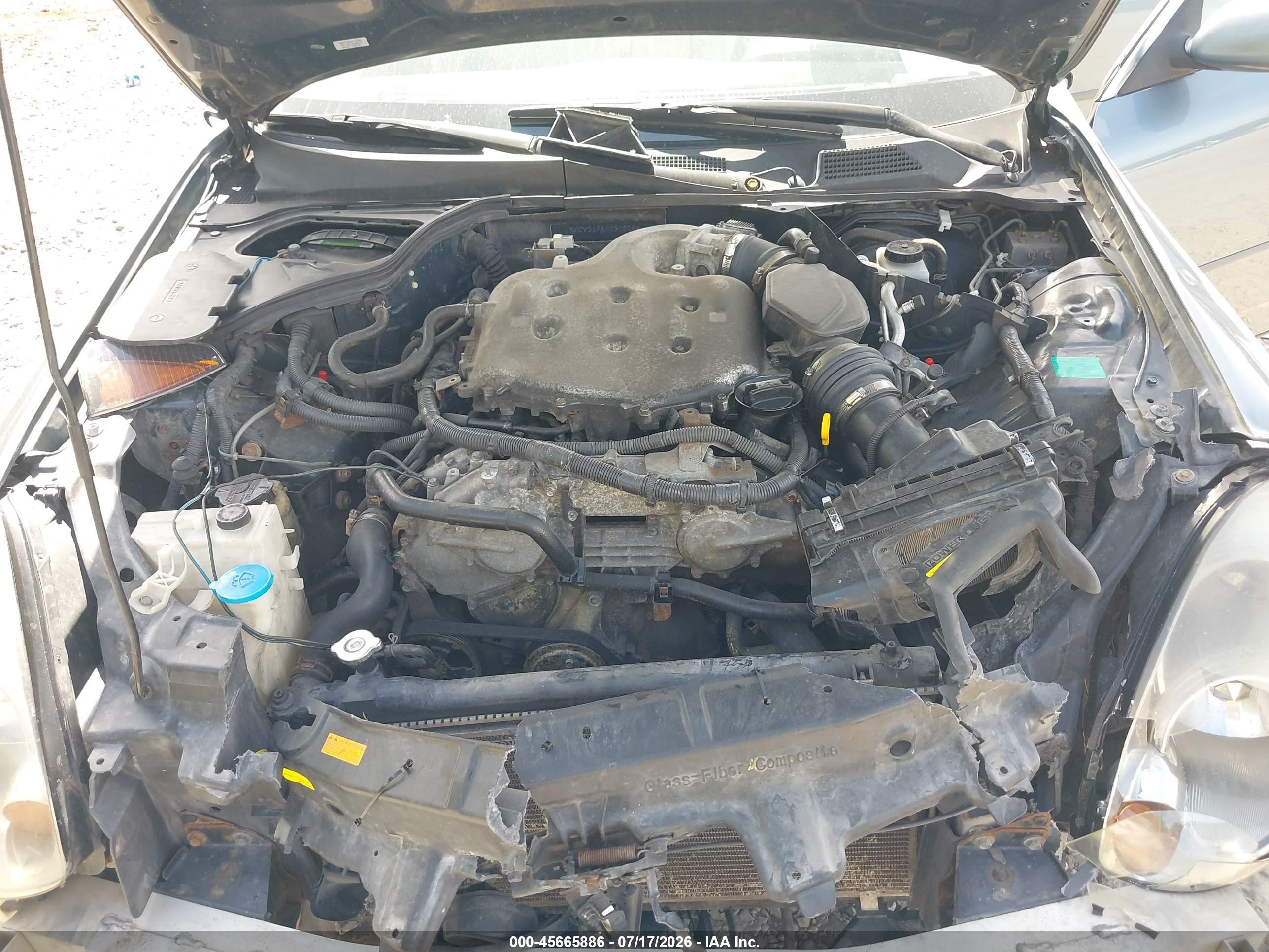 2005 Infiniti G35x   Blue vin: JNKCV51F65M315186