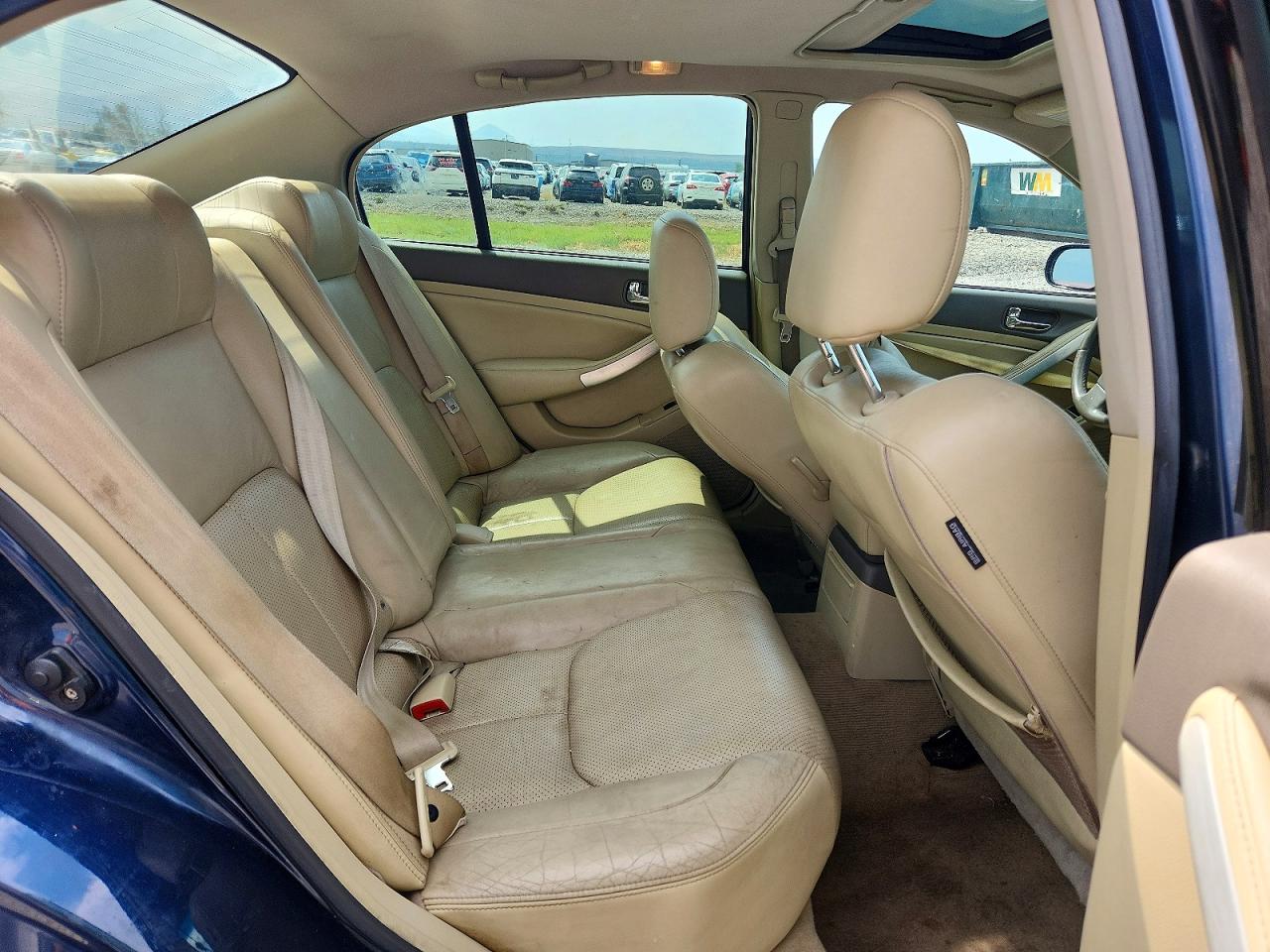 2006 Infiniti G35 X Blue vin: JNKCV51F66M607048
