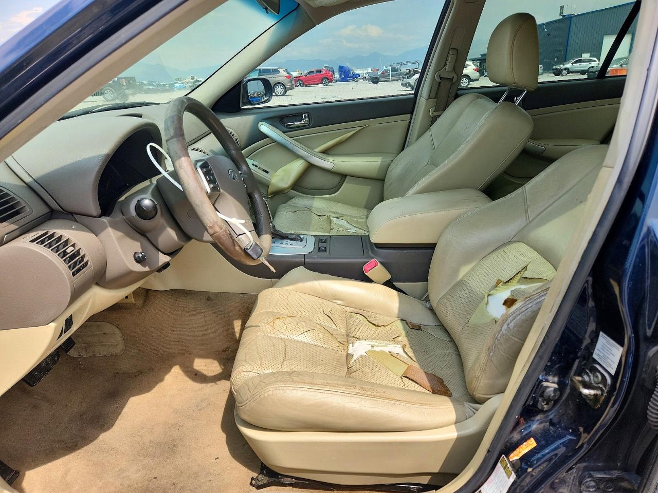 2006 Infiniti G35 X Blue vin: JNKCV51F66M607048