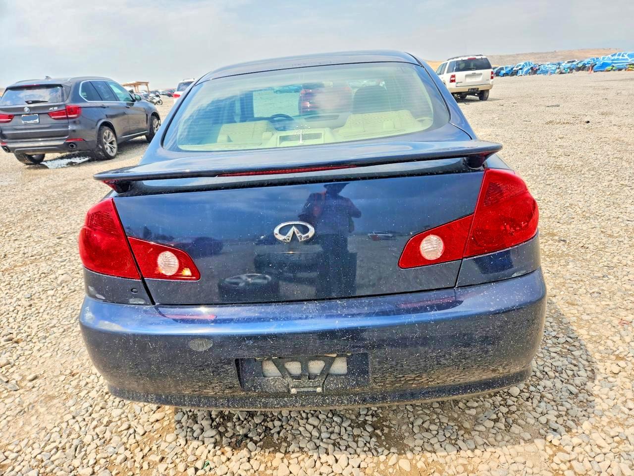 2006 Infiniti G35 X Blue vin: JNKCV51F66M607048