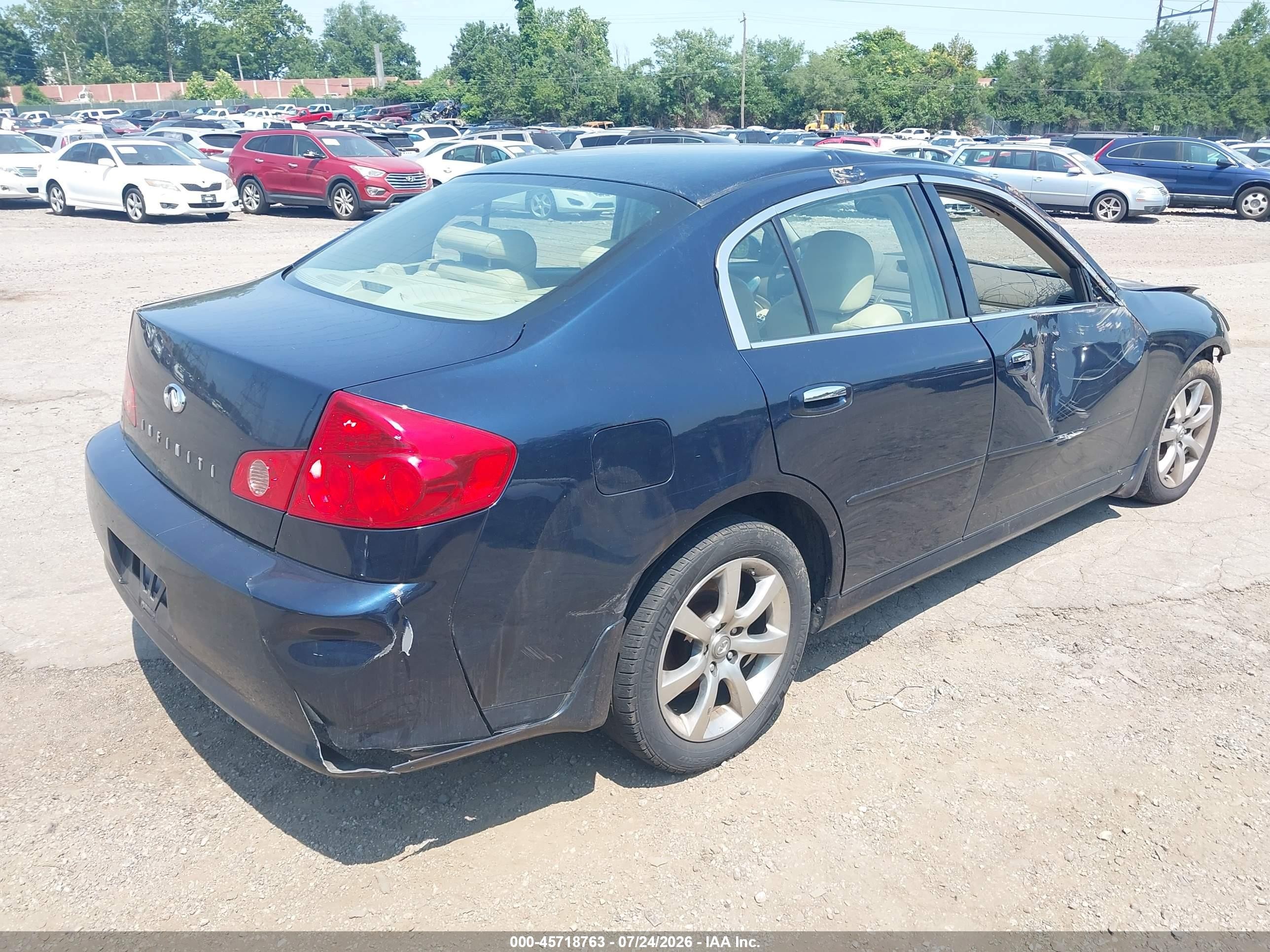 2006 Infiniti G35x Black vin: JNKCV51F76M606992