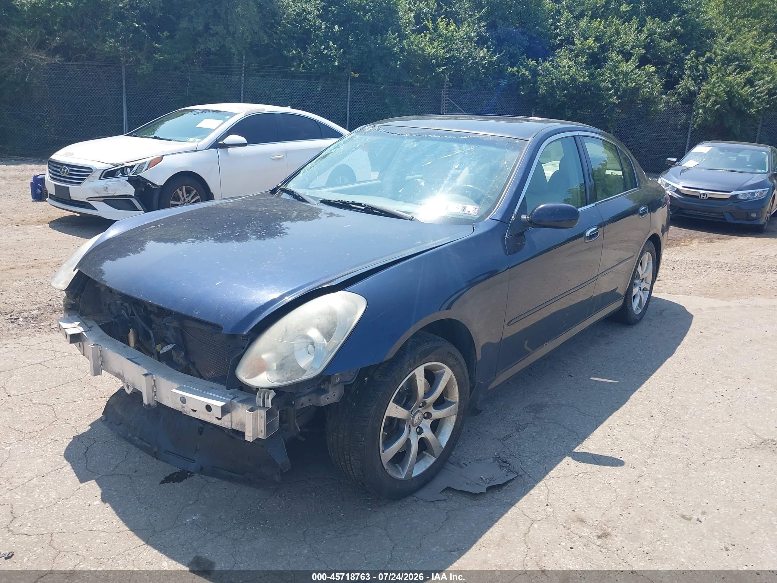 2006 Infiniti G35x Black vin: JNKCV51F76M606992
