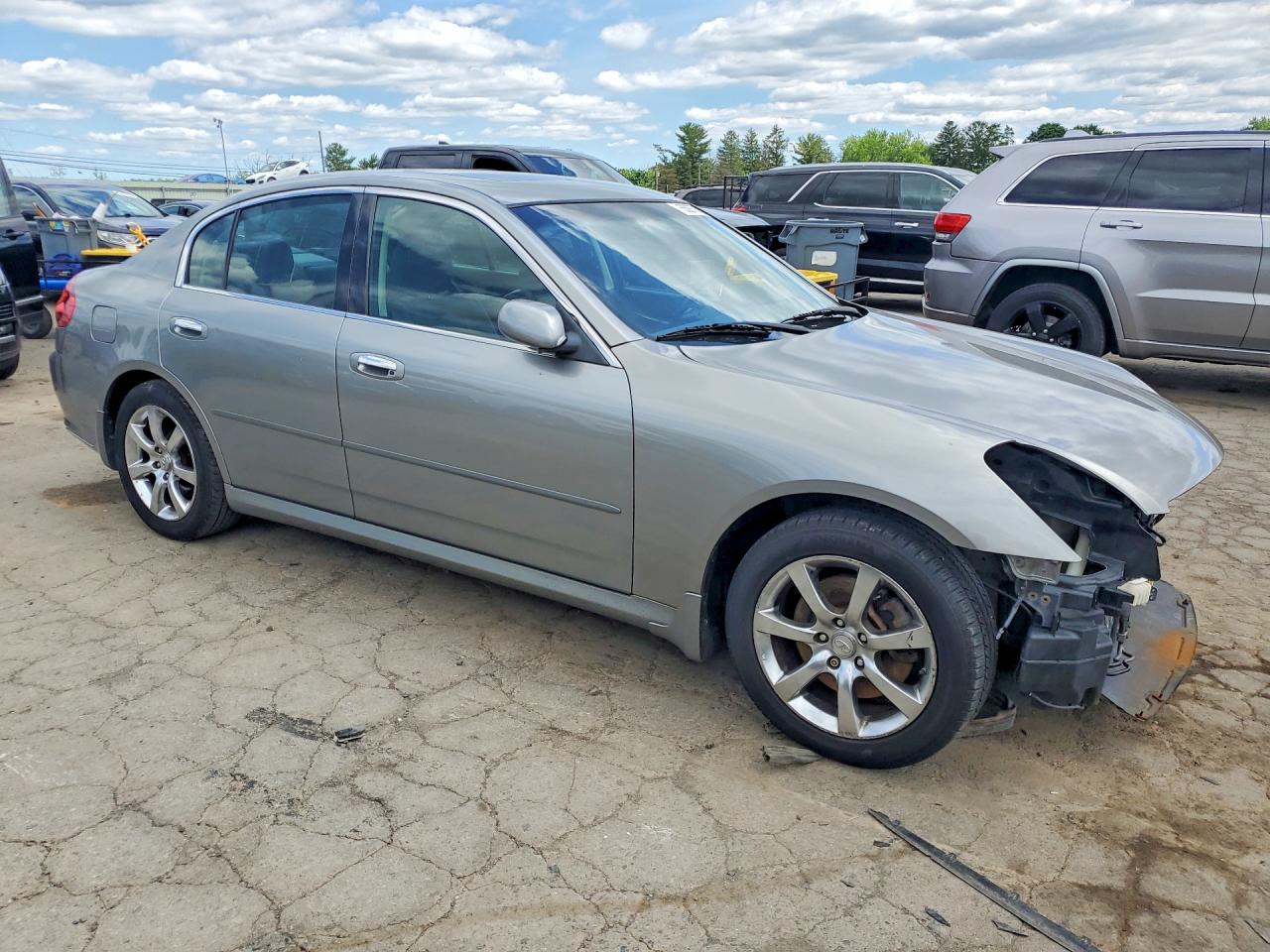 2006 Infiniti G35 X Gray vin: JNKCV51F76M616714