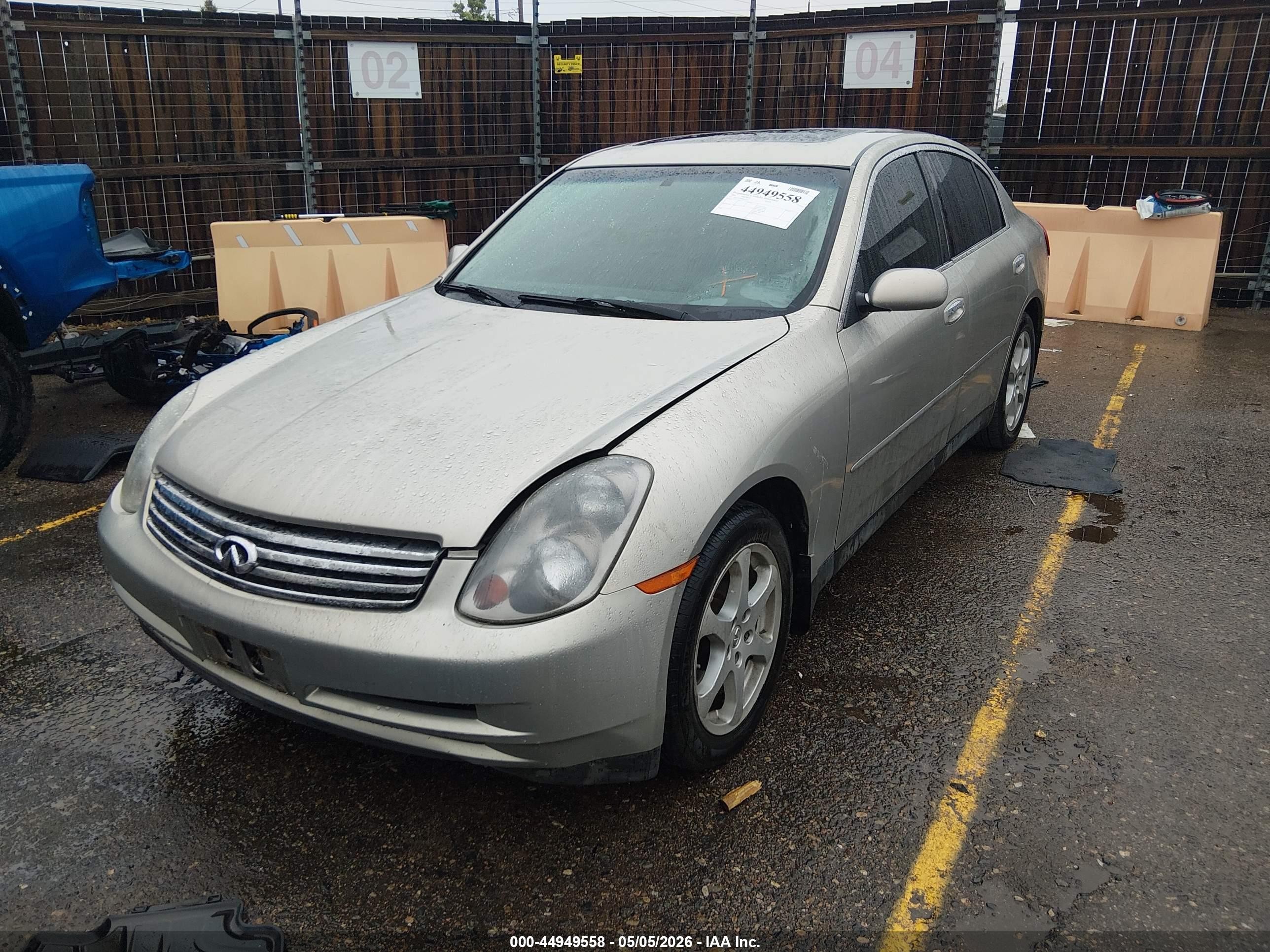 2004 Infiniti G35x   Beige vin: JNKCV51F84M716253