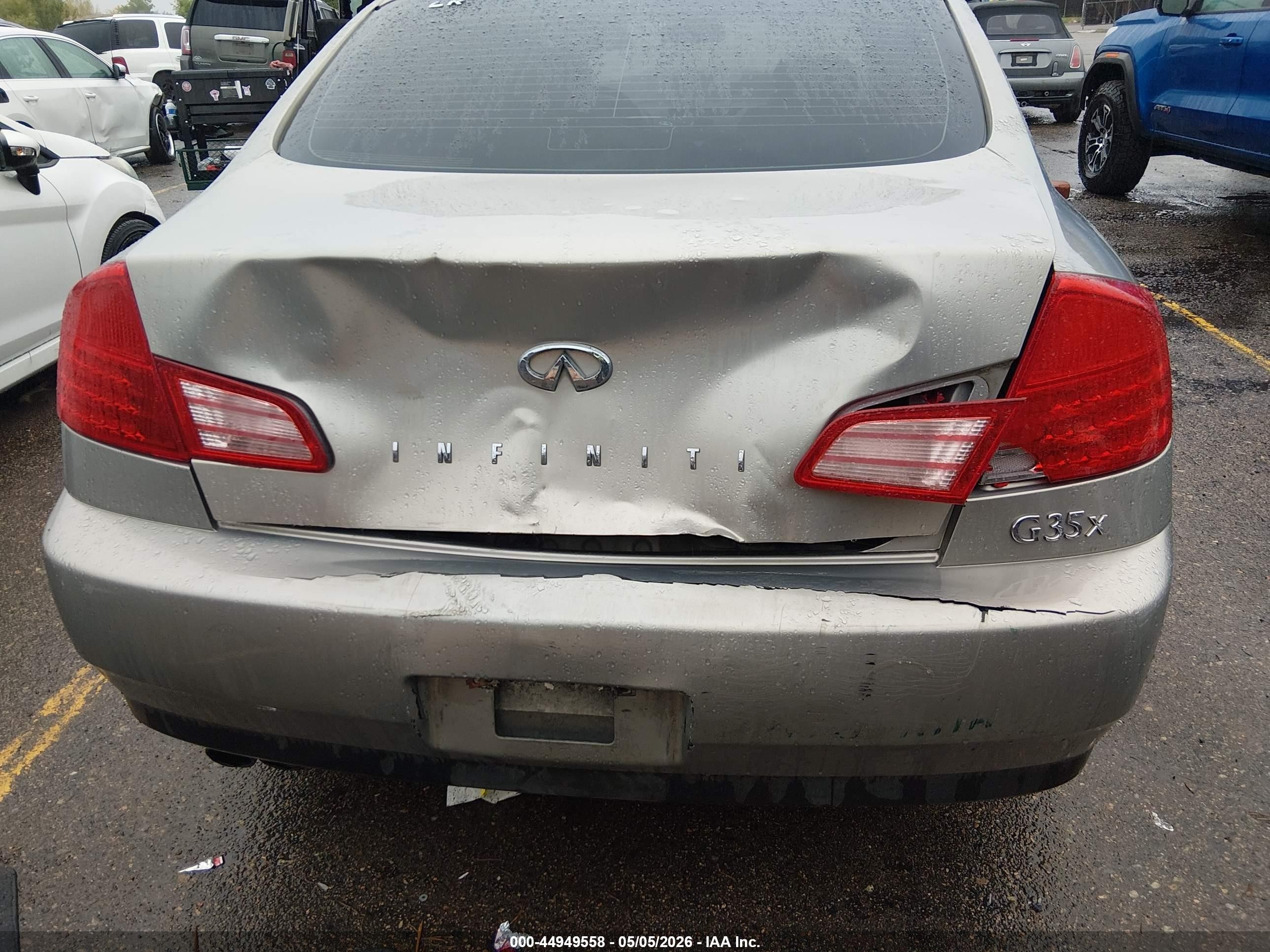 2004 Infiniti G35x   Beige vin: JNKCV51F84M716253