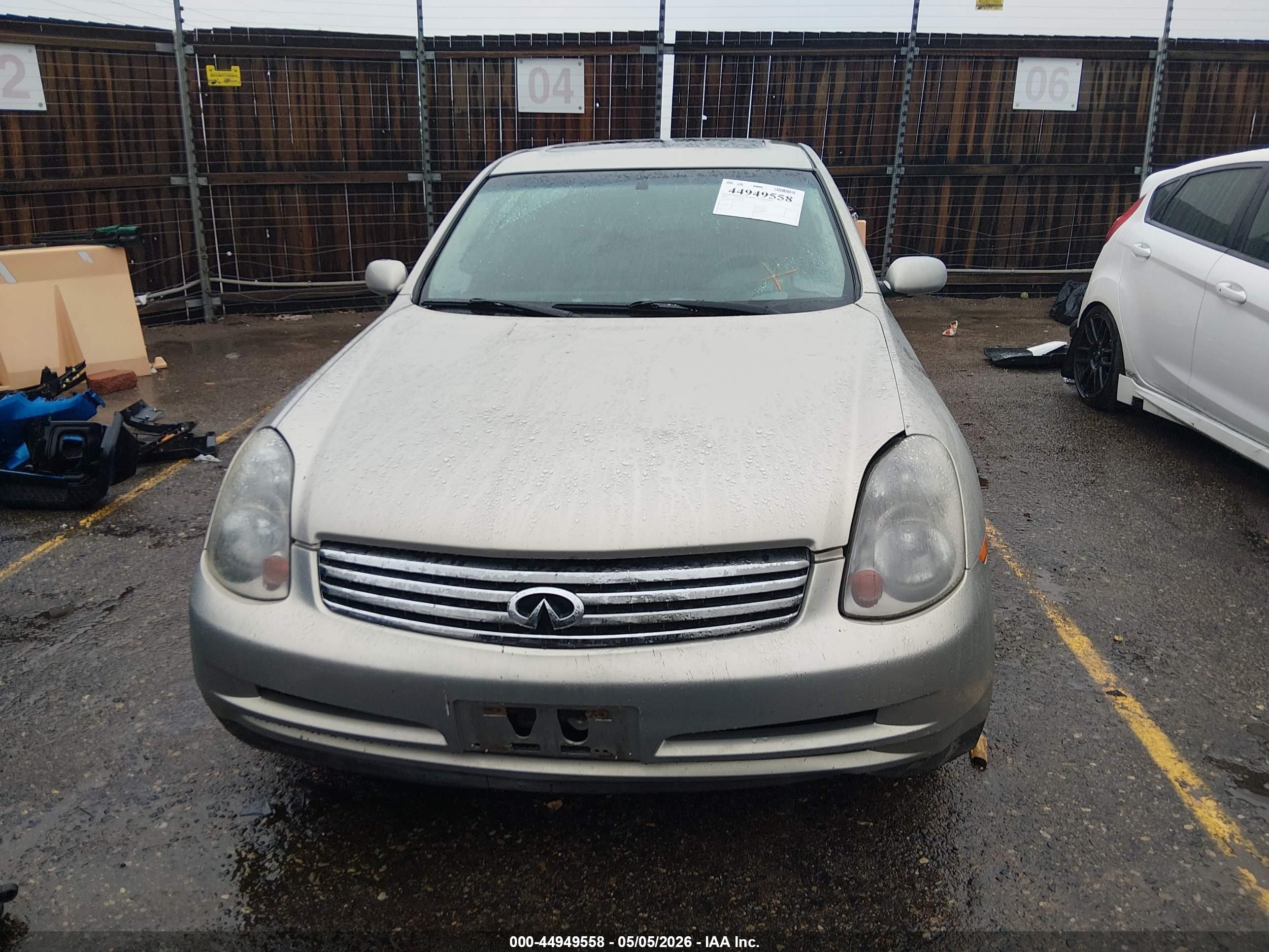2004 Infiniti G35x   Beige vin: JNKCV51F84M716253