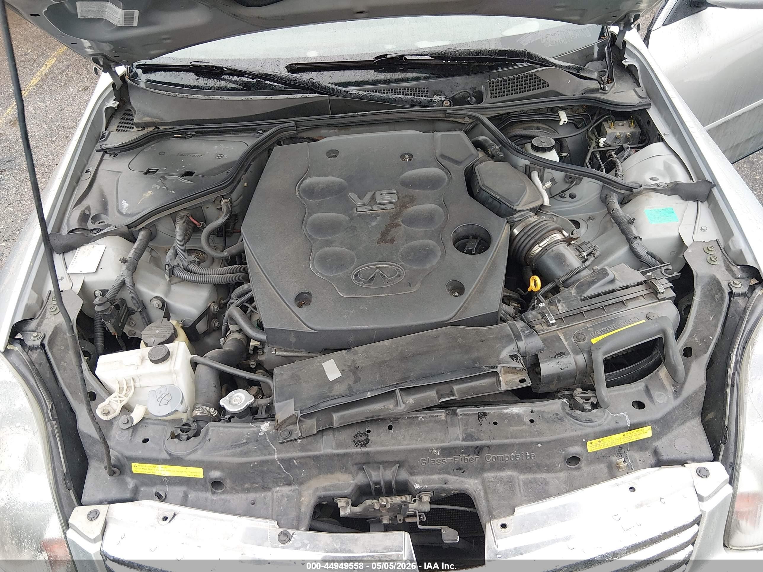 2004 Infiniti G35x   Beige vin: JNKCV51F84M716253