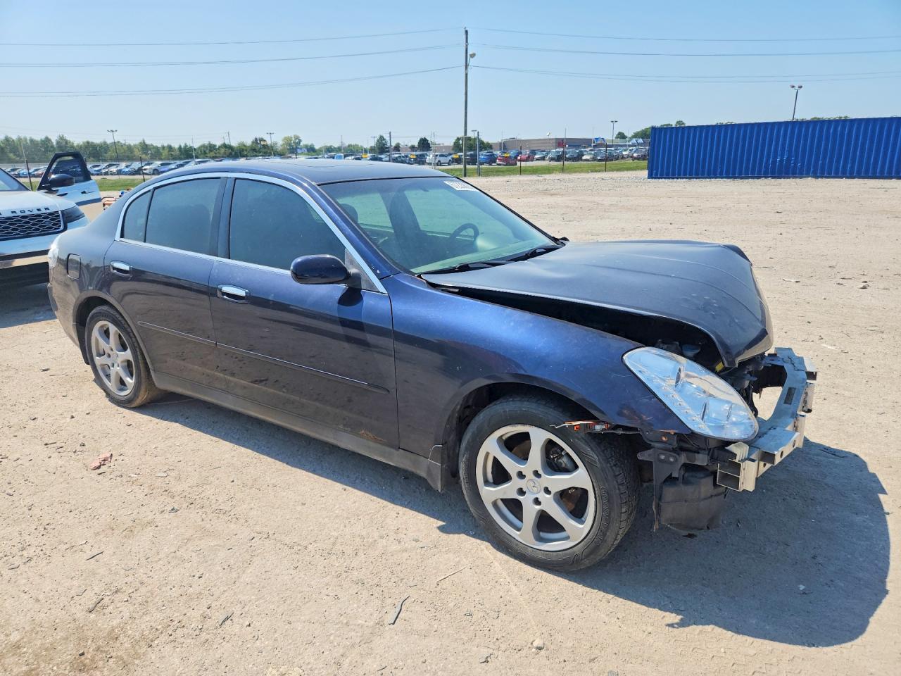2004 Infiniti G35 Base Синий vin: JNKCV51F84M717774