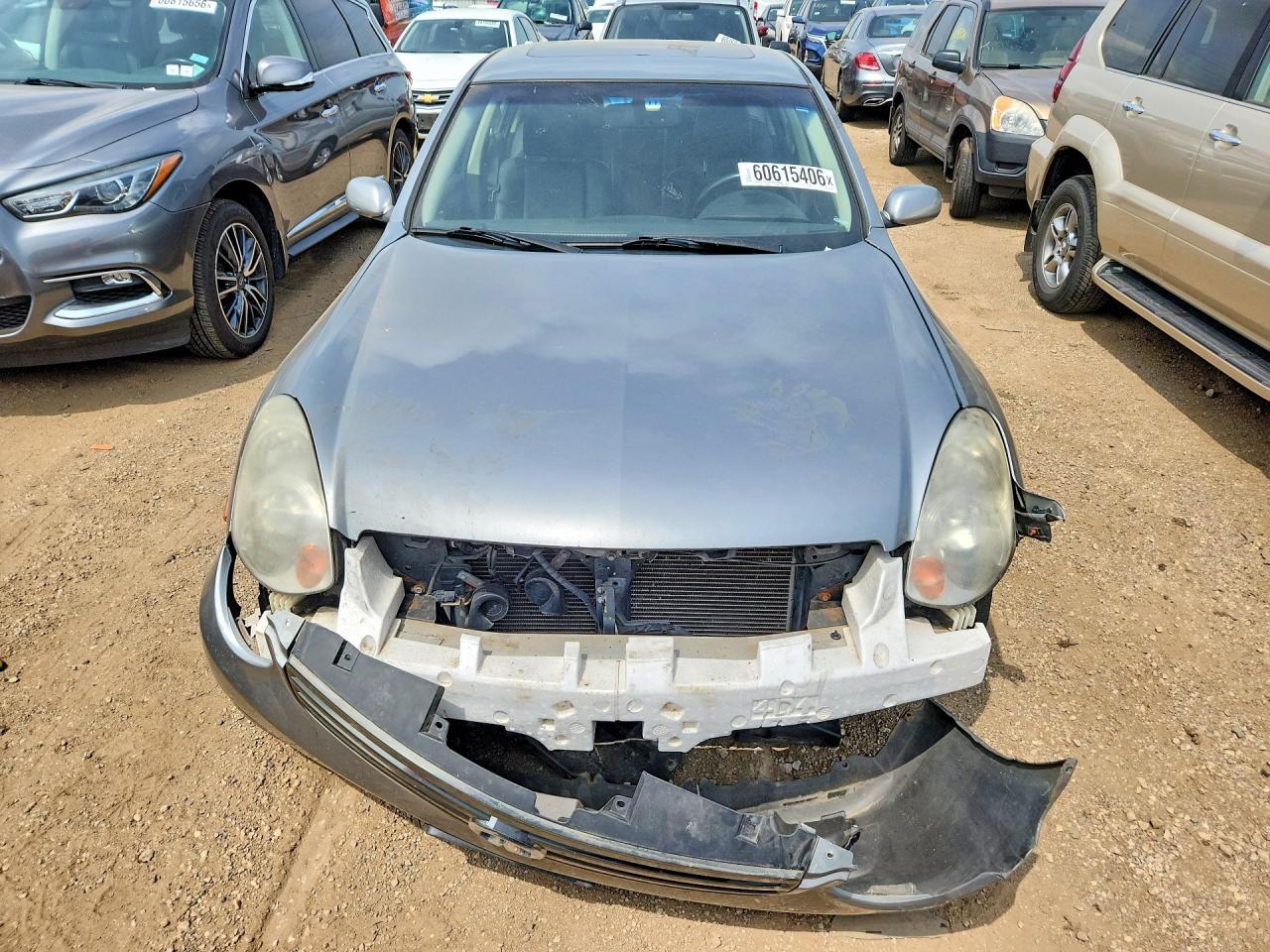 2006 Infiniti G35 X Gray vin: JNKCV51F86M604619