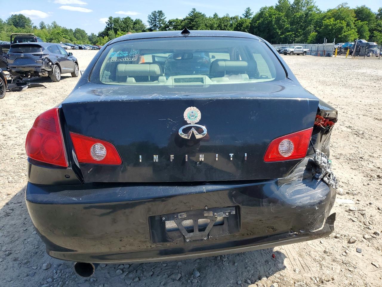 2006 Infiniti G35 X Black vin: JNKCV51F86M607116