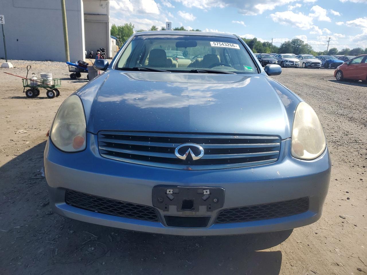 2006 Infiniti G35 X Blue vin: JNKCV51F86M609383