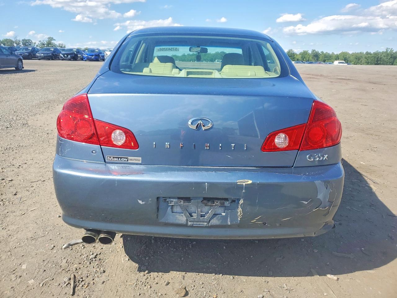 2006 Infiniti G35 X Blue vin: JNKCV51F86M609383