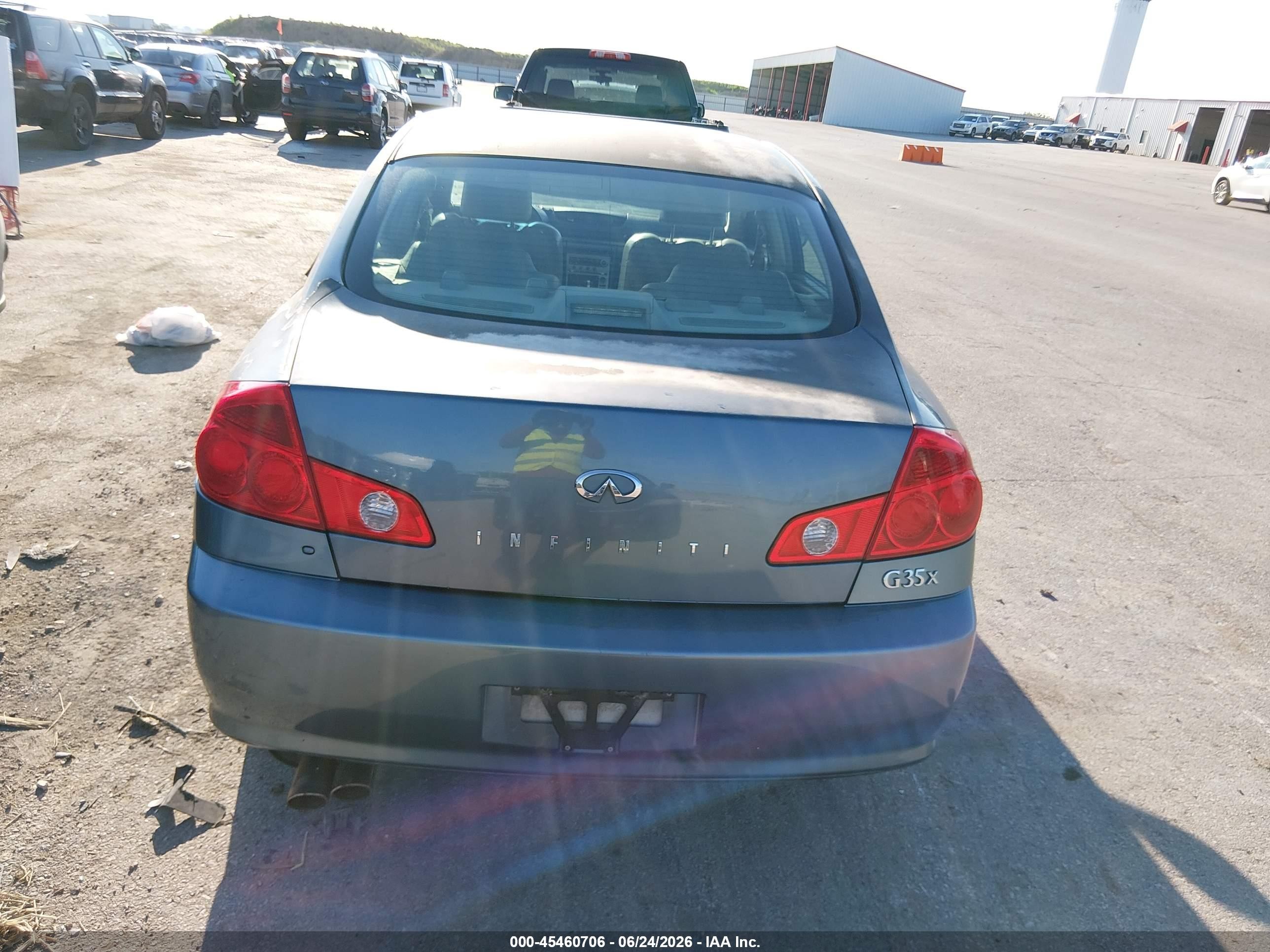 2006 Infiniti G35x   Синий vin: JNKCV51F86M612798