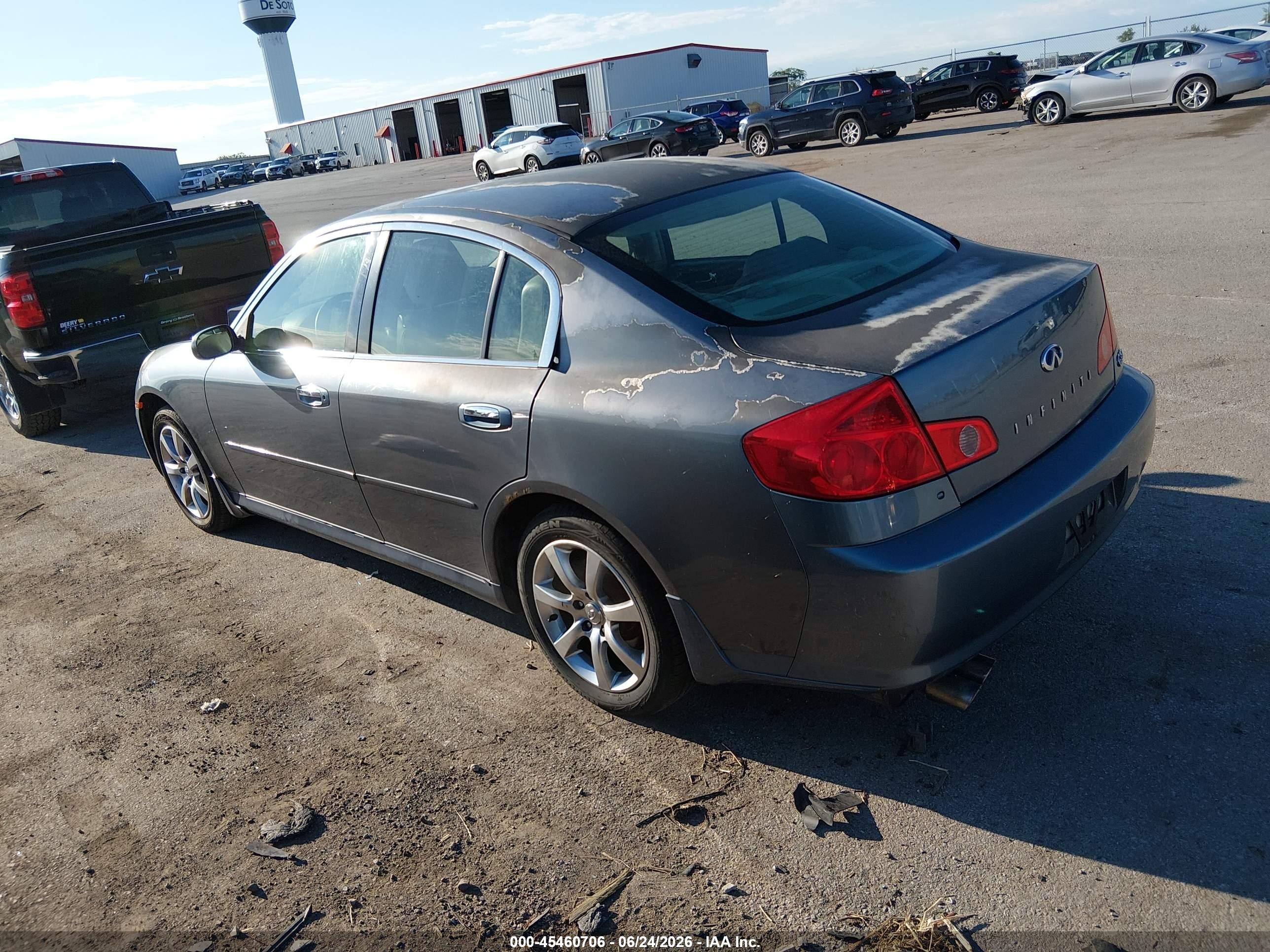 2006 Infiniti G35x   Синий vin: JNKCV51F86M612798
