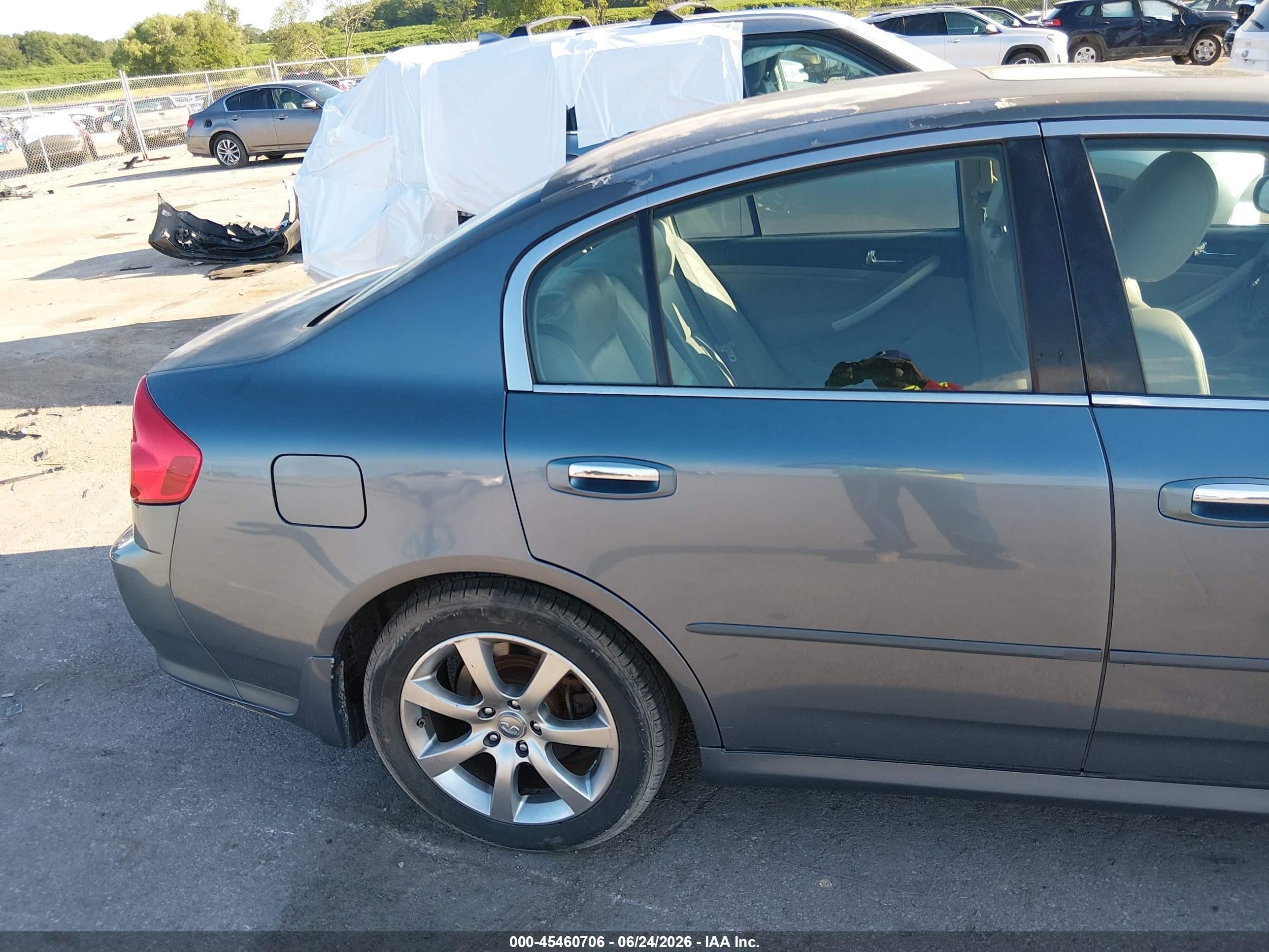 2006 Infiniti G35x   Синий vin: JNKCV51F86M612798