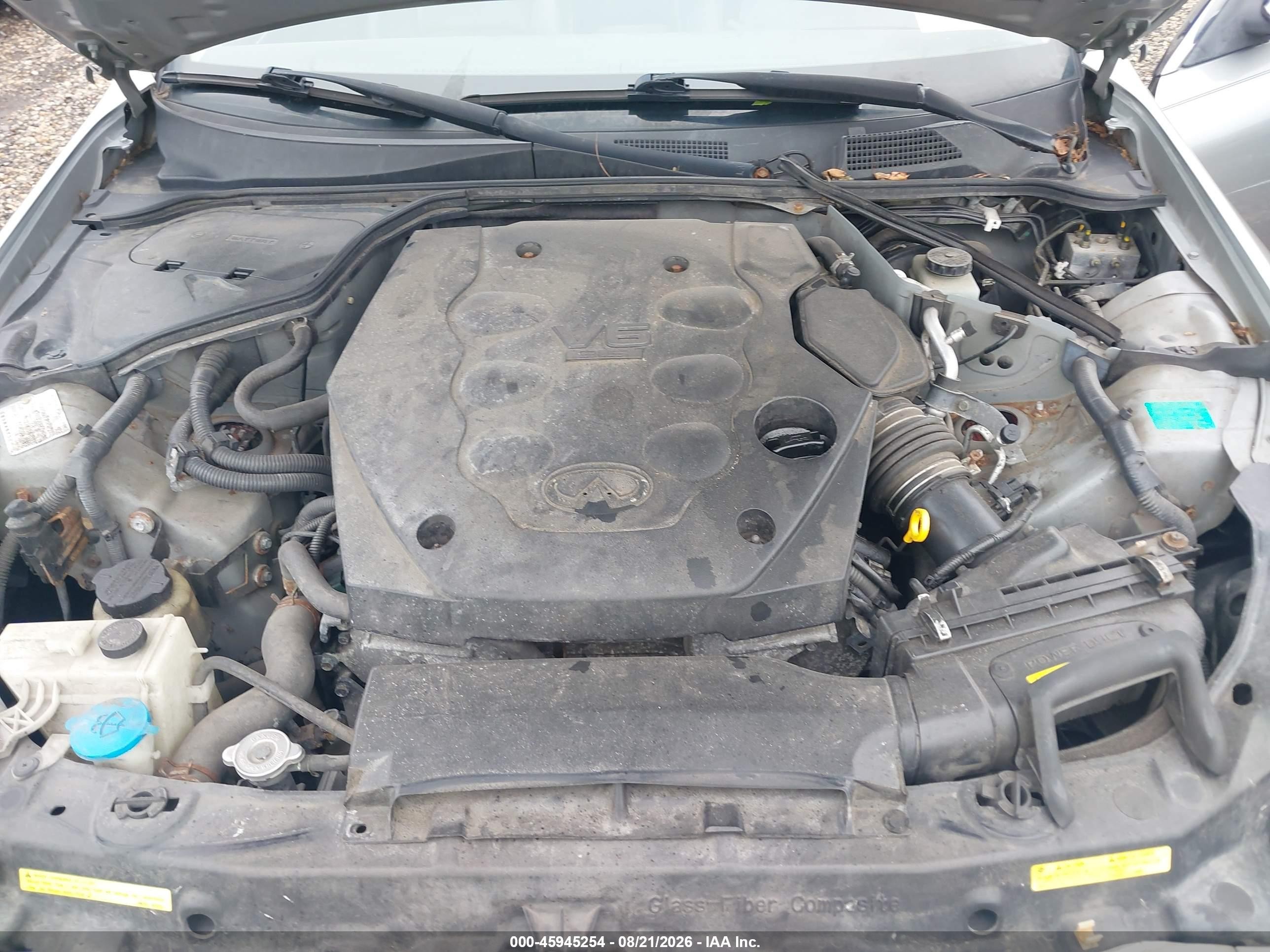 2004 Infiniti G35x   Серебряный vin: JNKCV51FX4M707490