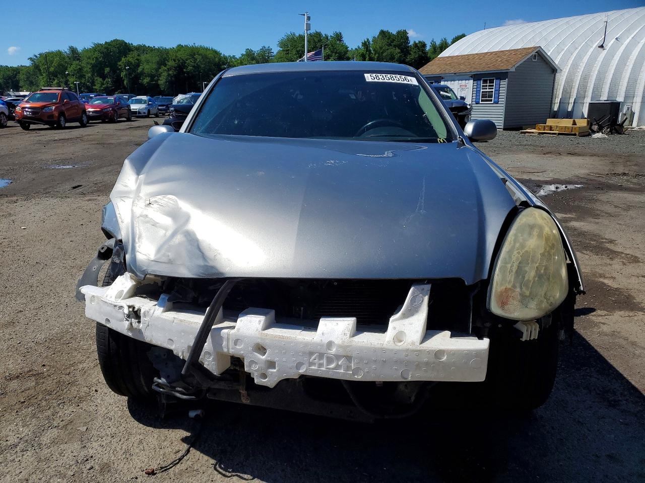 2005 Infiniti G35 X Silver vin: JNKCV51FX5M306202