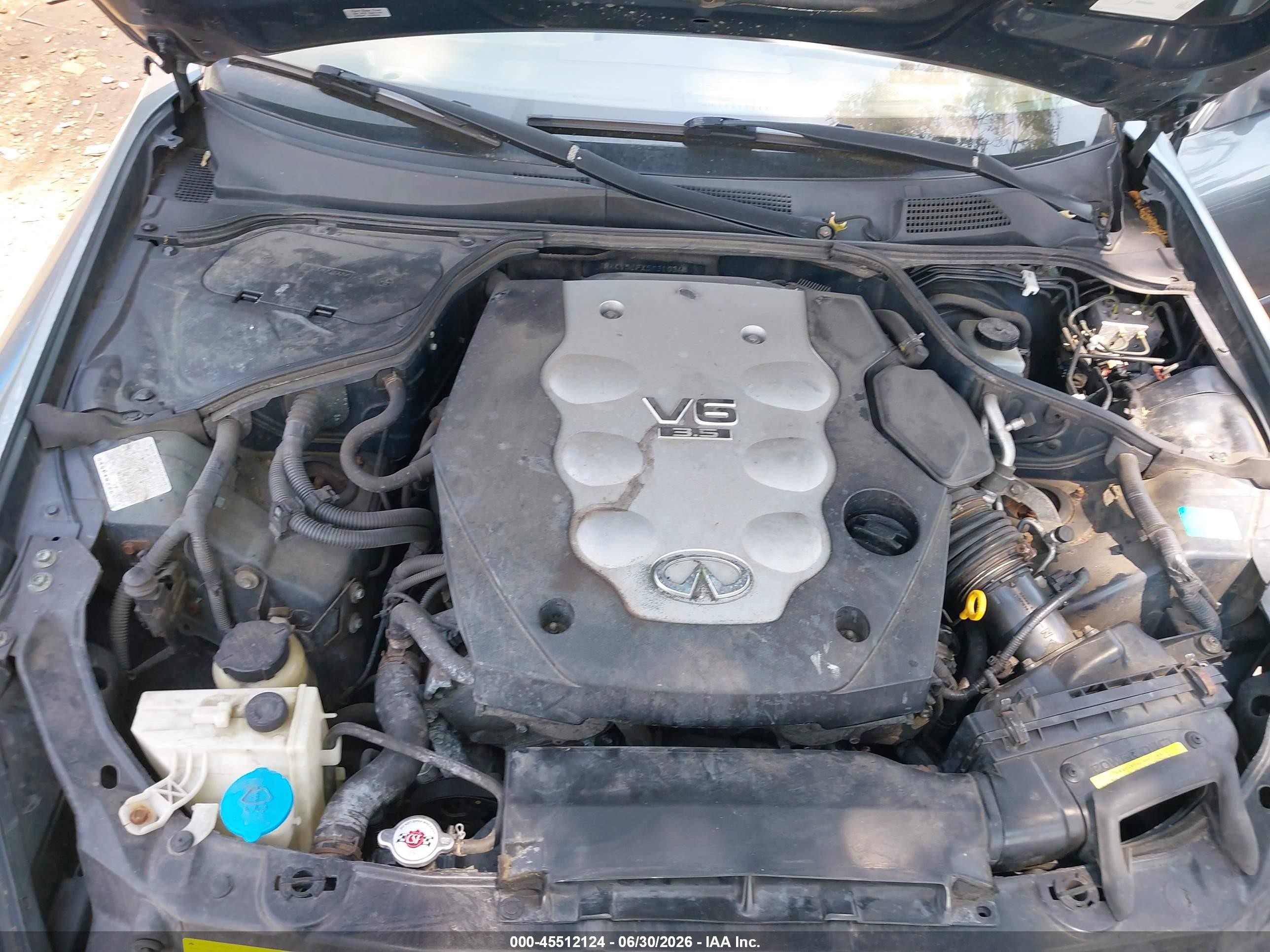 2005 Infiniti G35x   Blue vin: JNKCV51FX5M310346