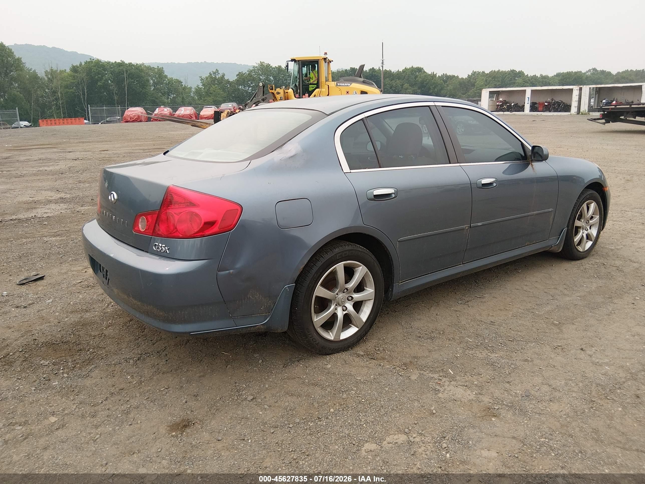 2006 Infiniti G35x   Синий vin: JNKCV51FX6M604847