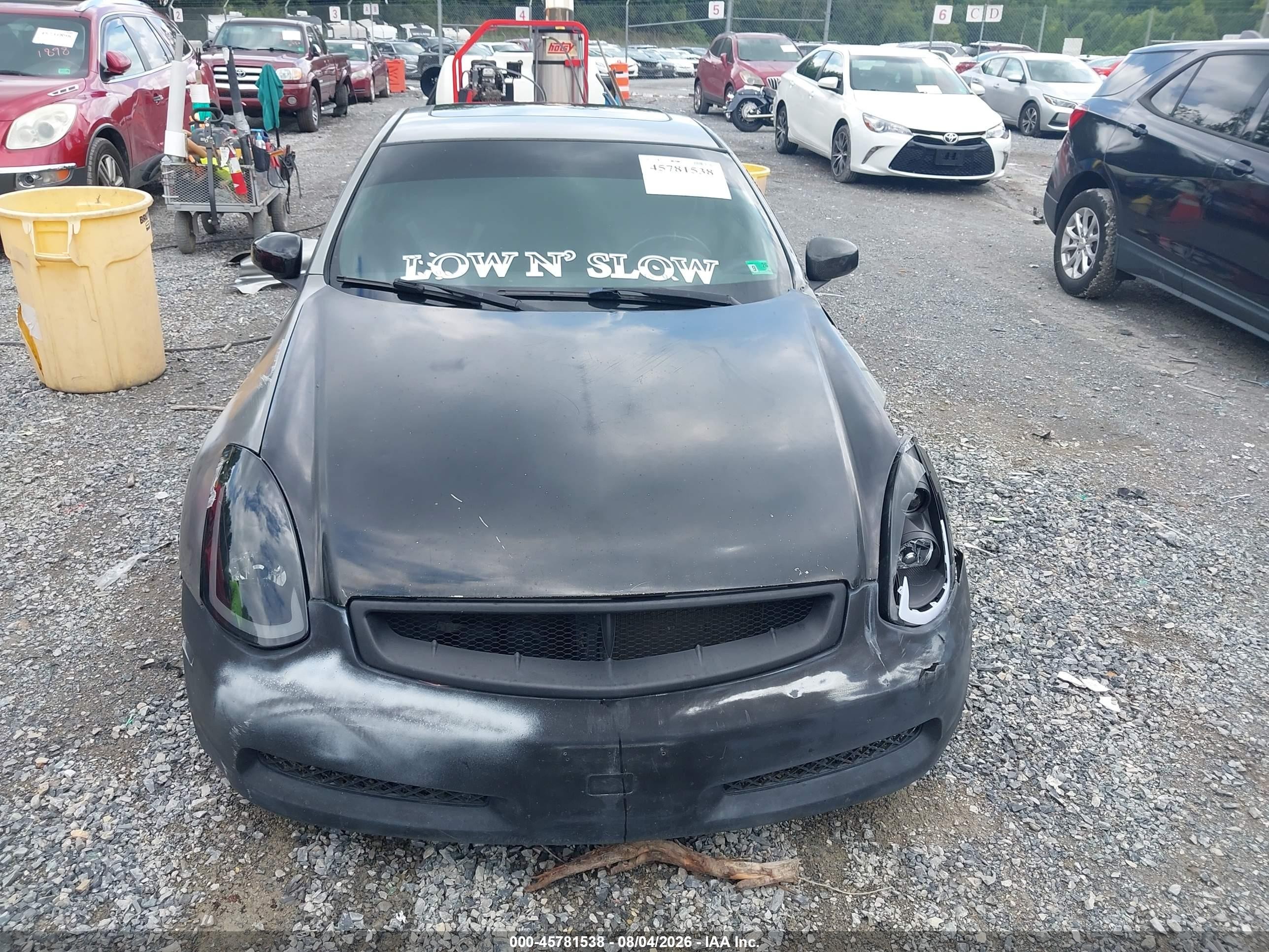 2003 Infiniti G35 Base W/6 Speed Manual Серый vin: JNKCV54E03M202270