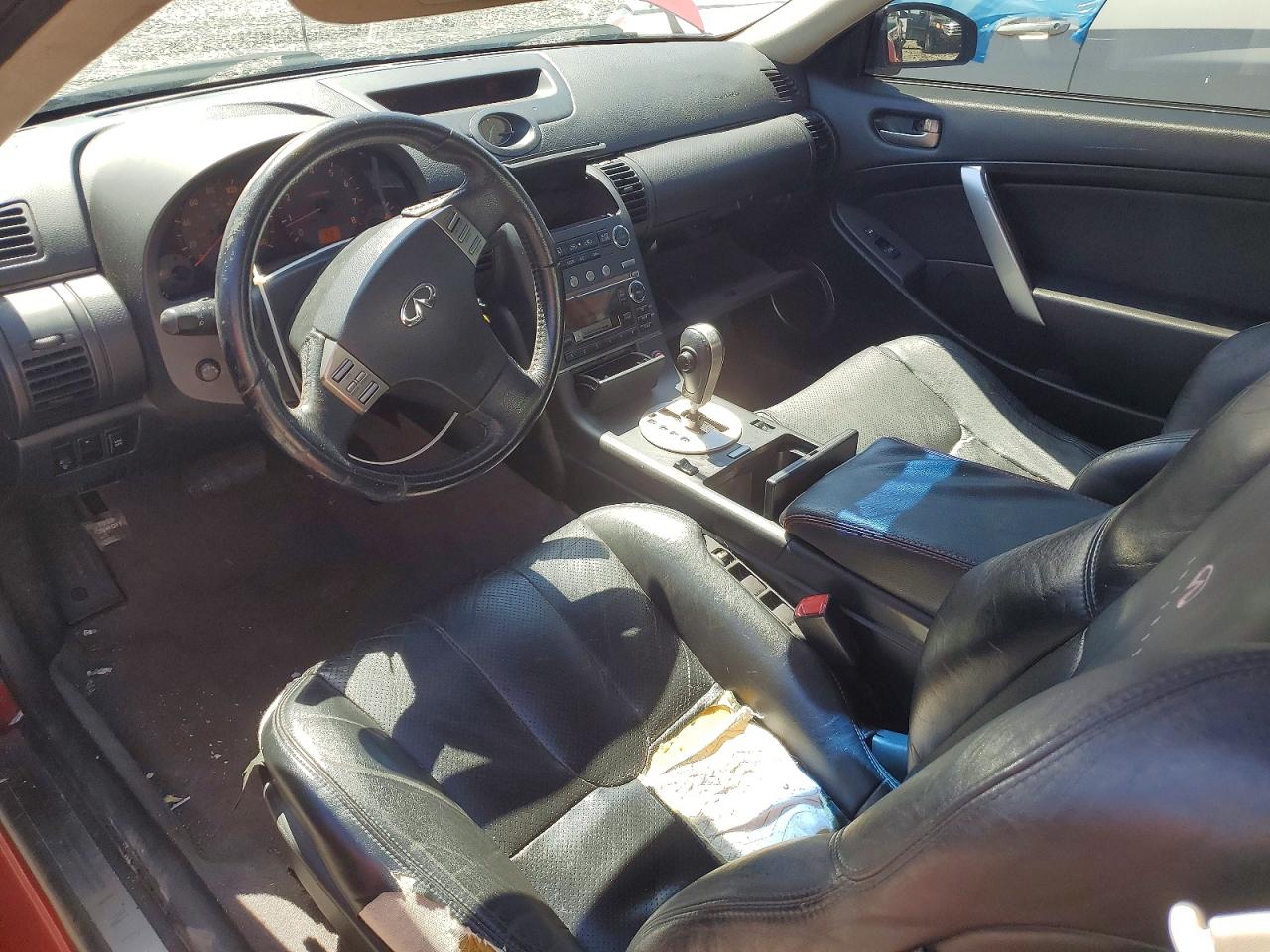 2003 Infiniti G35 Base Red vin: JNKCV54E03M206271