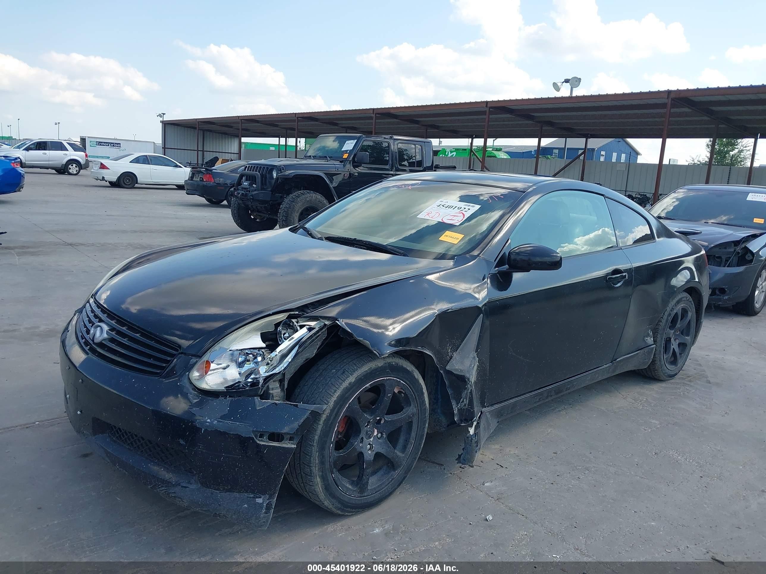 2004 Infiniti G35   Черный vin: JNKCV54E04M300099