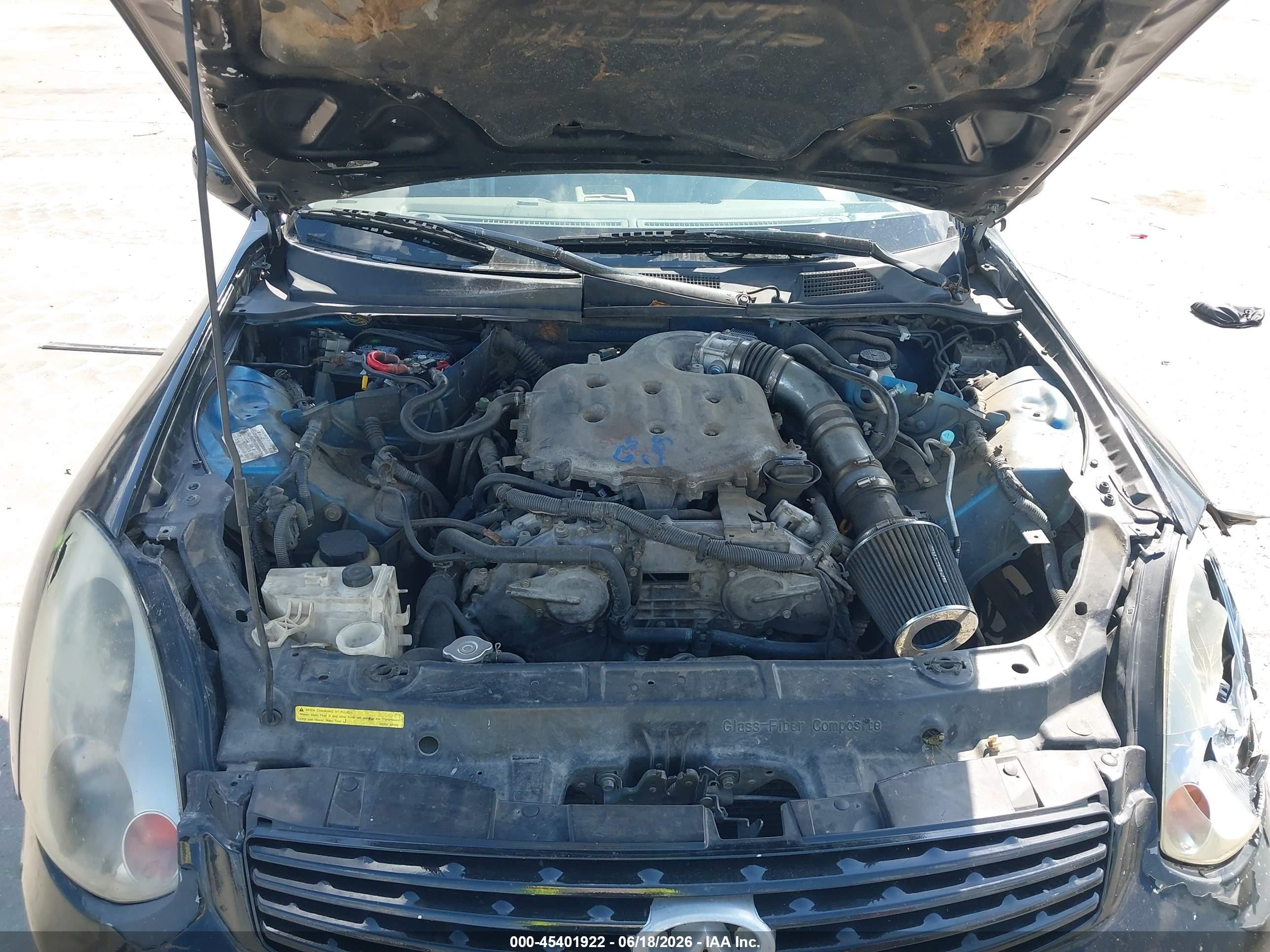 2004 Infiniti G35   Черный vin: JNKCV54E04M300099