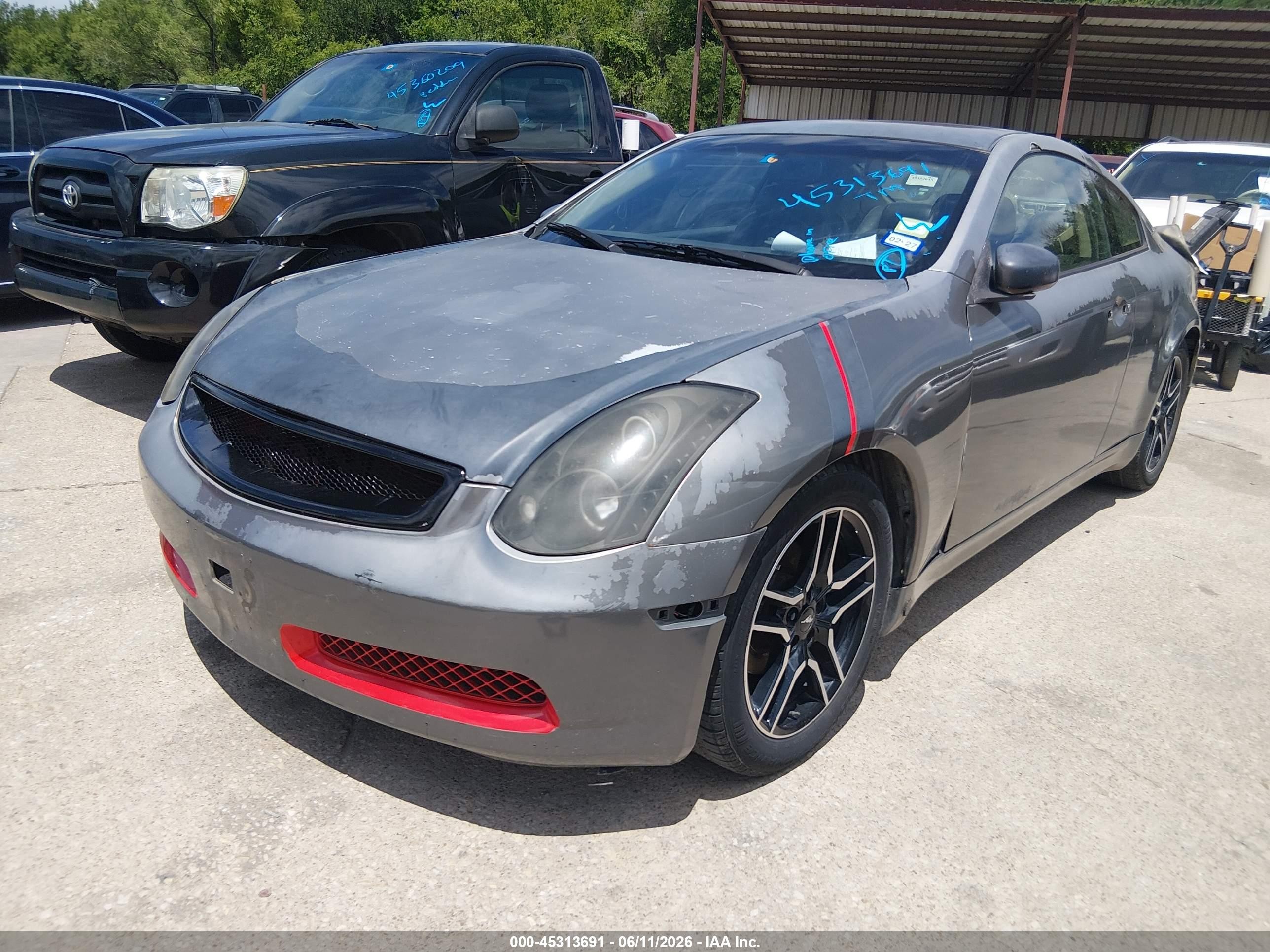 2004 Infiniti G35   Silver vin: JNKCV54E04M307019