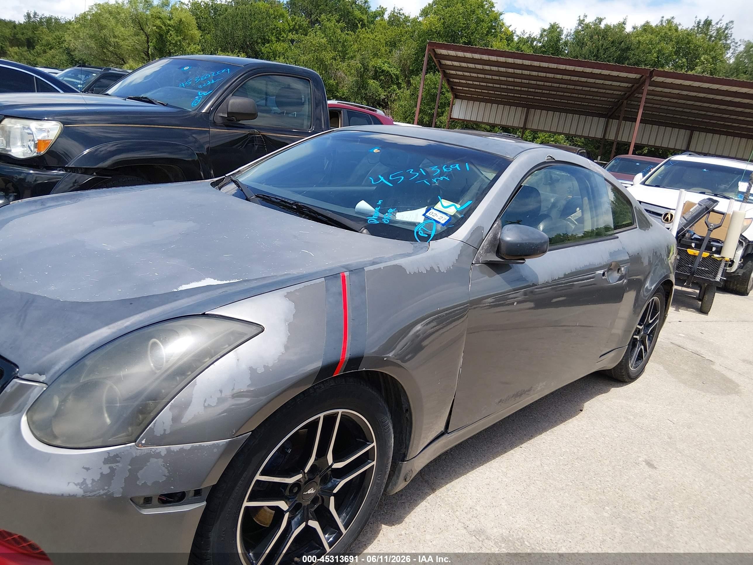 2004 Infiniti G35   Silver vin: JNKCV54E04M307019