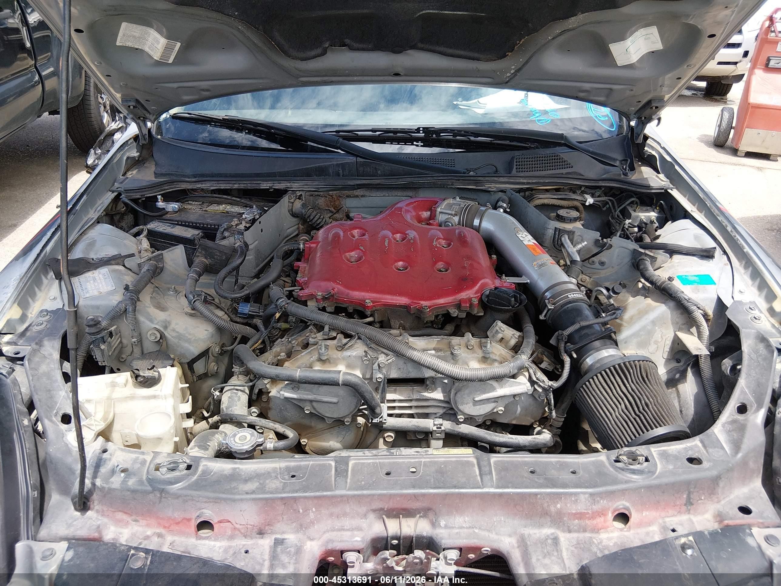 2004 Infiniti G35   Silver vin: JNKCV54E04M307019