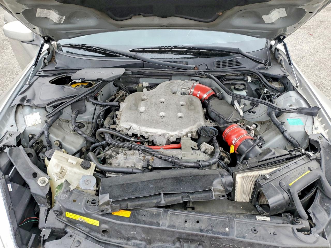 2004 Infiniti G35 Base Серебряный vin: JNKCV54E04M814549