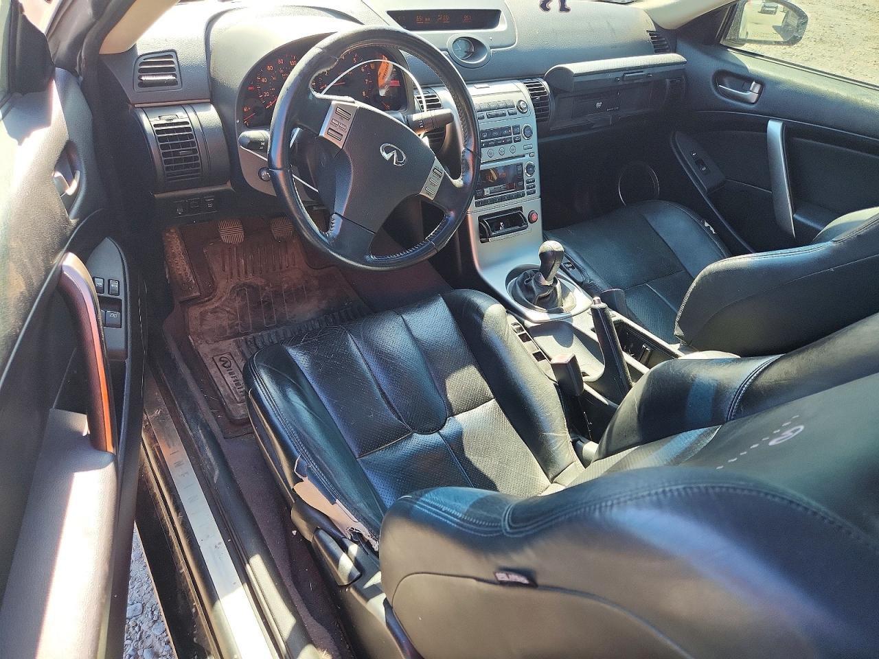 2004 Infiniti G35 Base Black vin: JNKCV54E04M827043