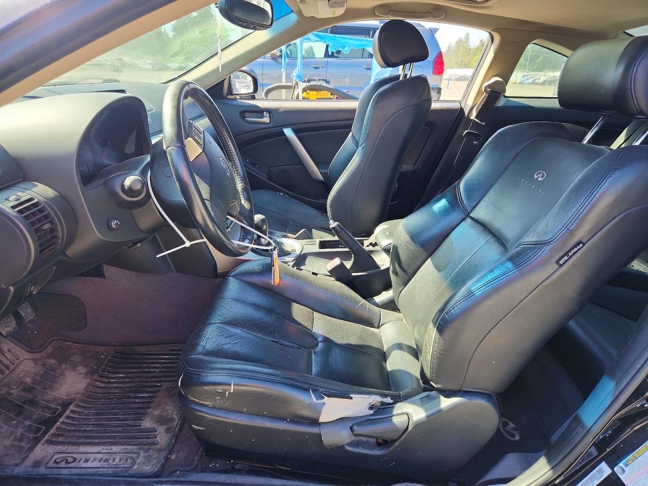 2004 Infiniti G35 Base Black vin: JNKCV54E04M827043