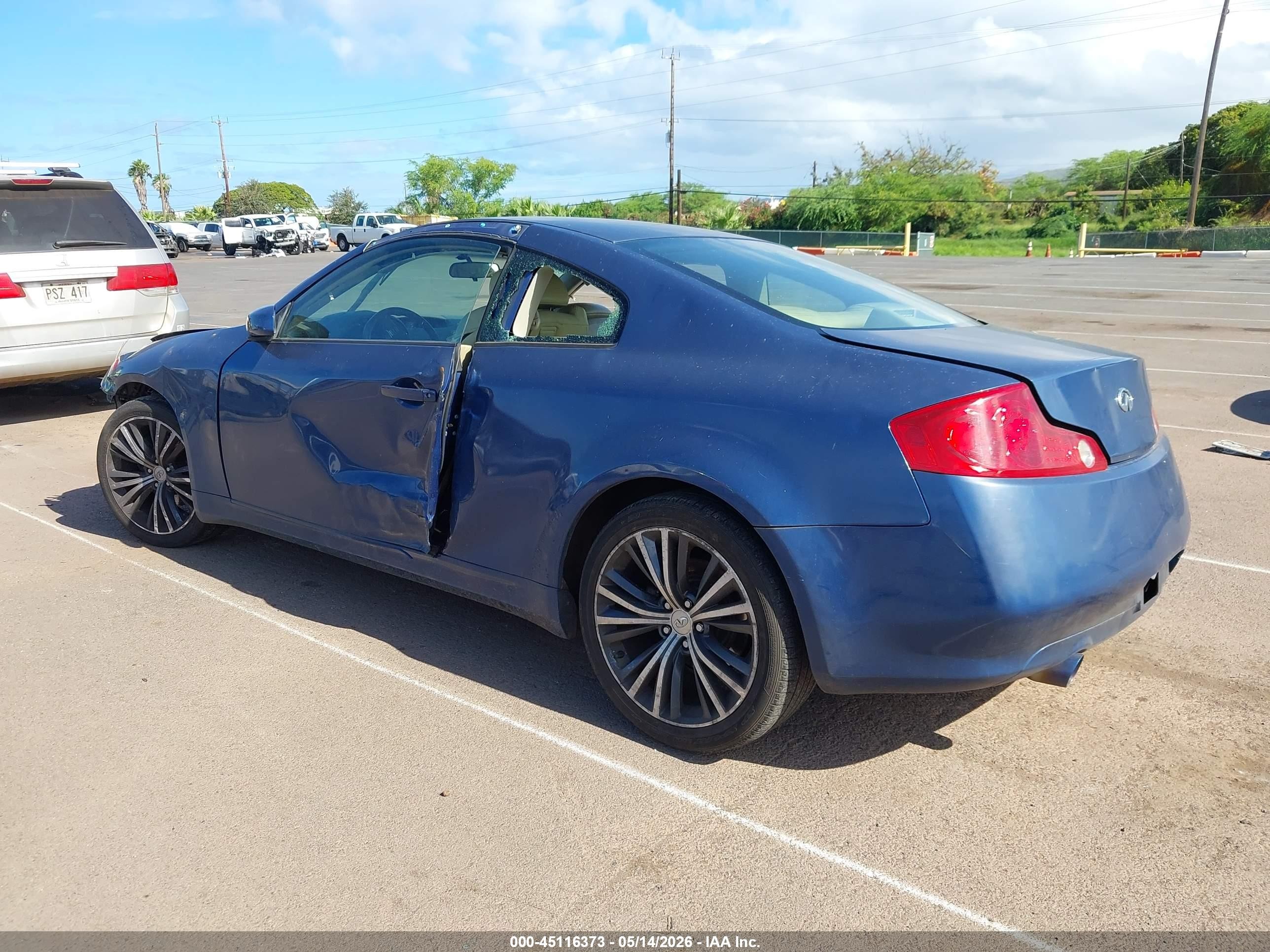 2005 Infiniti G35 Blue vin: JNKCV54E05M403136