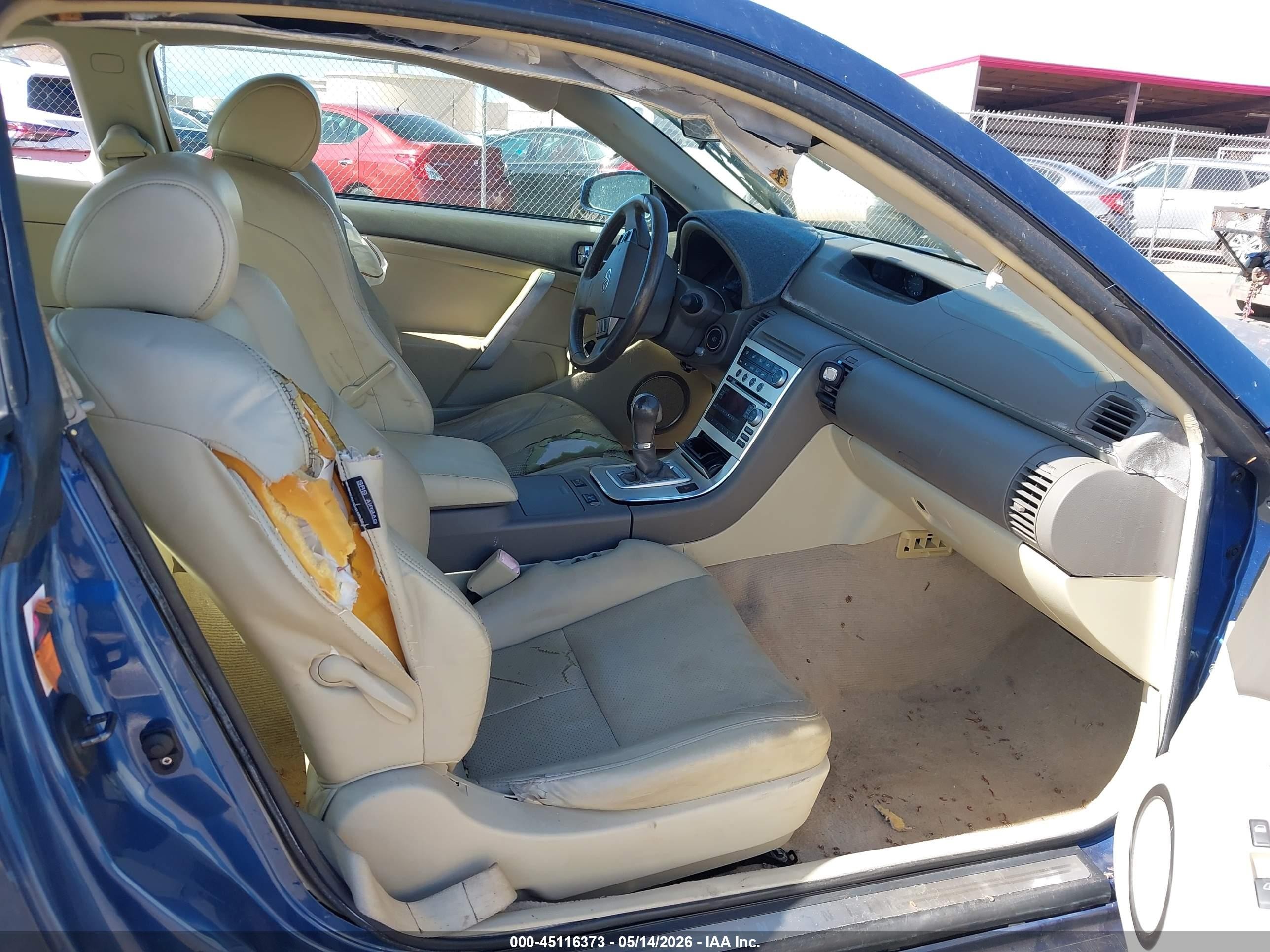 2005 Infiniti G35 Blue vin: JNKCV54E05M403136