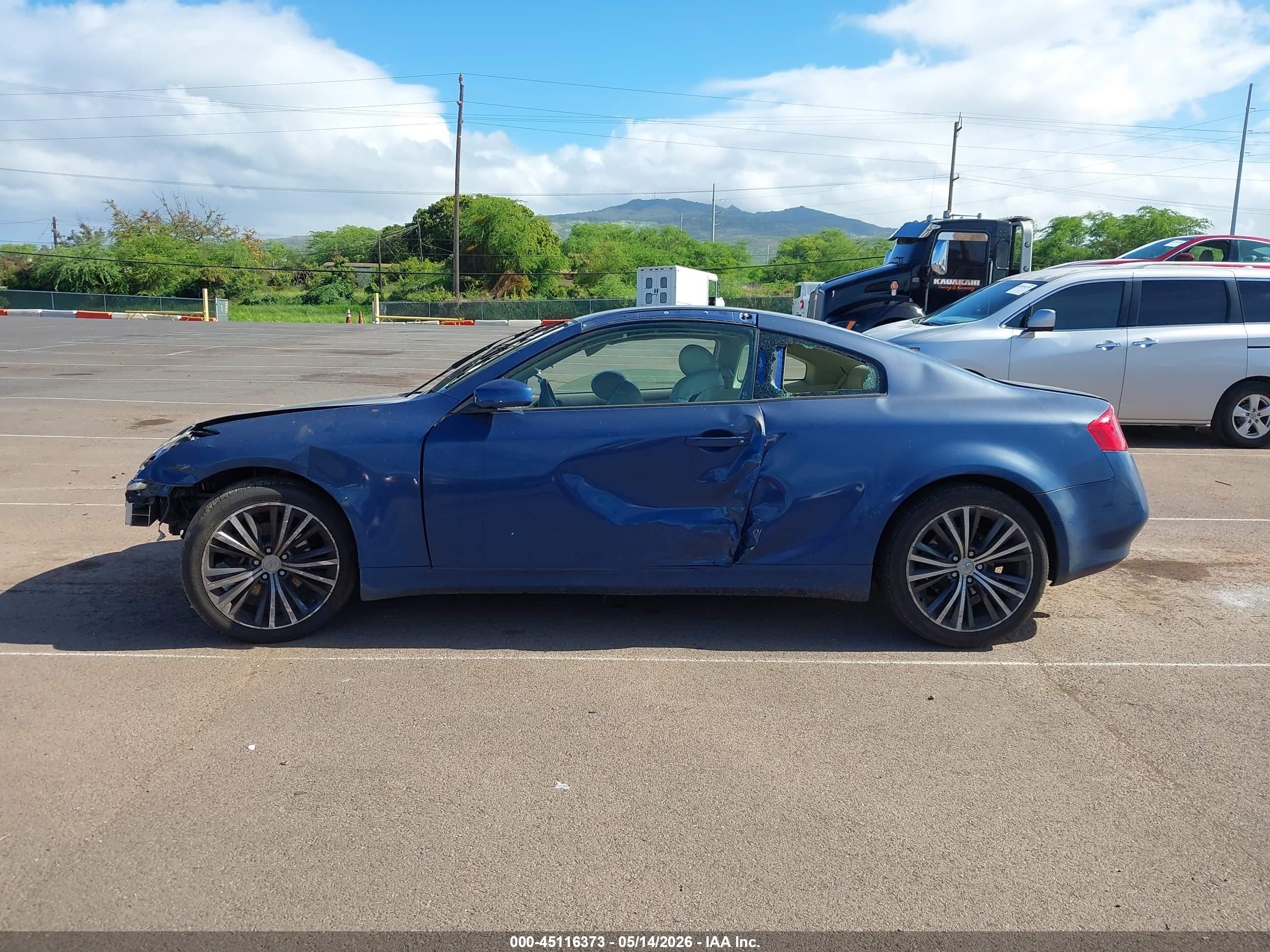 2005 Infiniti G35 Blue vin: JNKCV54E05M403136