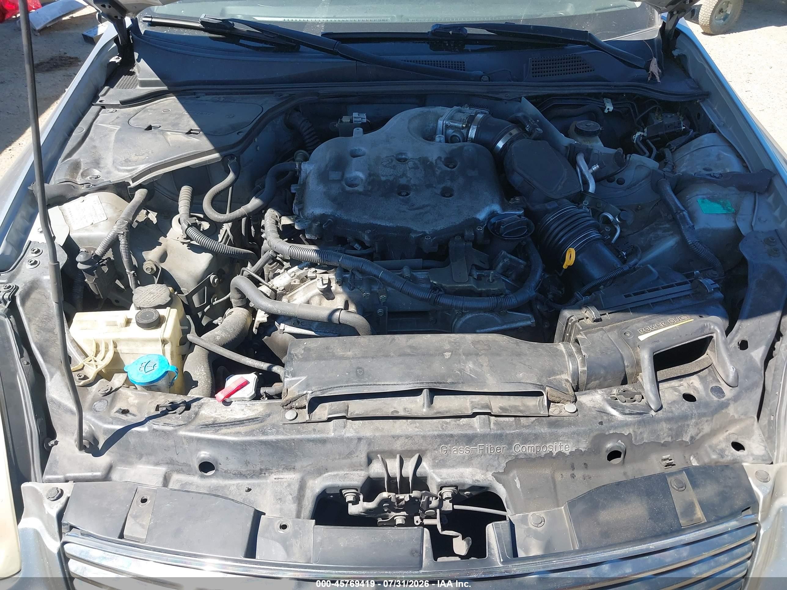 2005 Infiniti G35   Silver vin: JNKCV54E05M417022