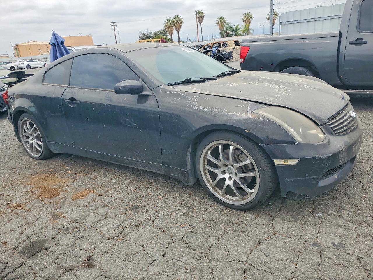 2005 Infiniti G35 Base Black vin: JNKCV54E05M421541