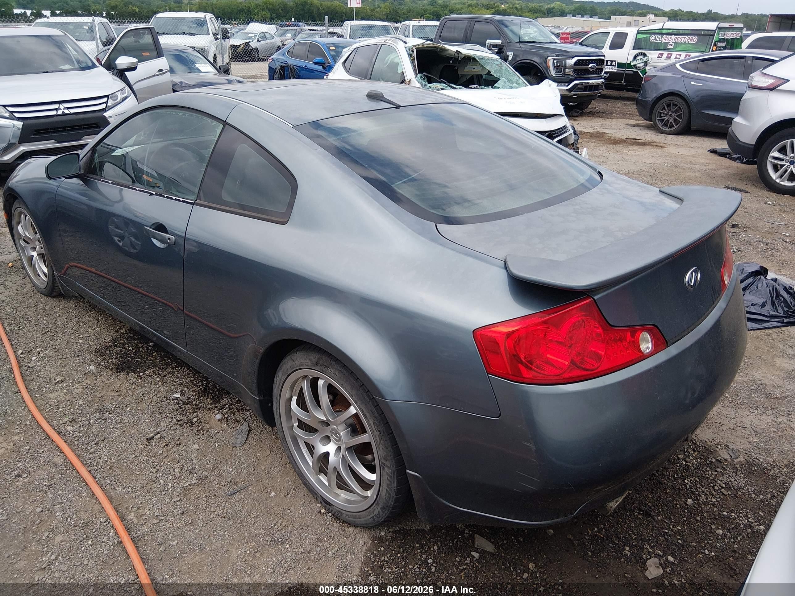 2005 Infiniti G35   Gray vin: JNKCV54E05M427260