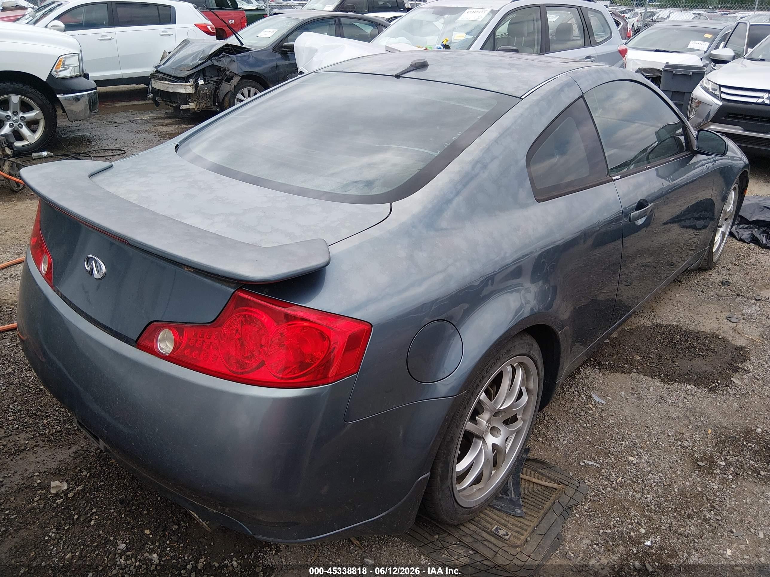 2005 Infiniti G35   Gray vin: JNKCV54E05M427260