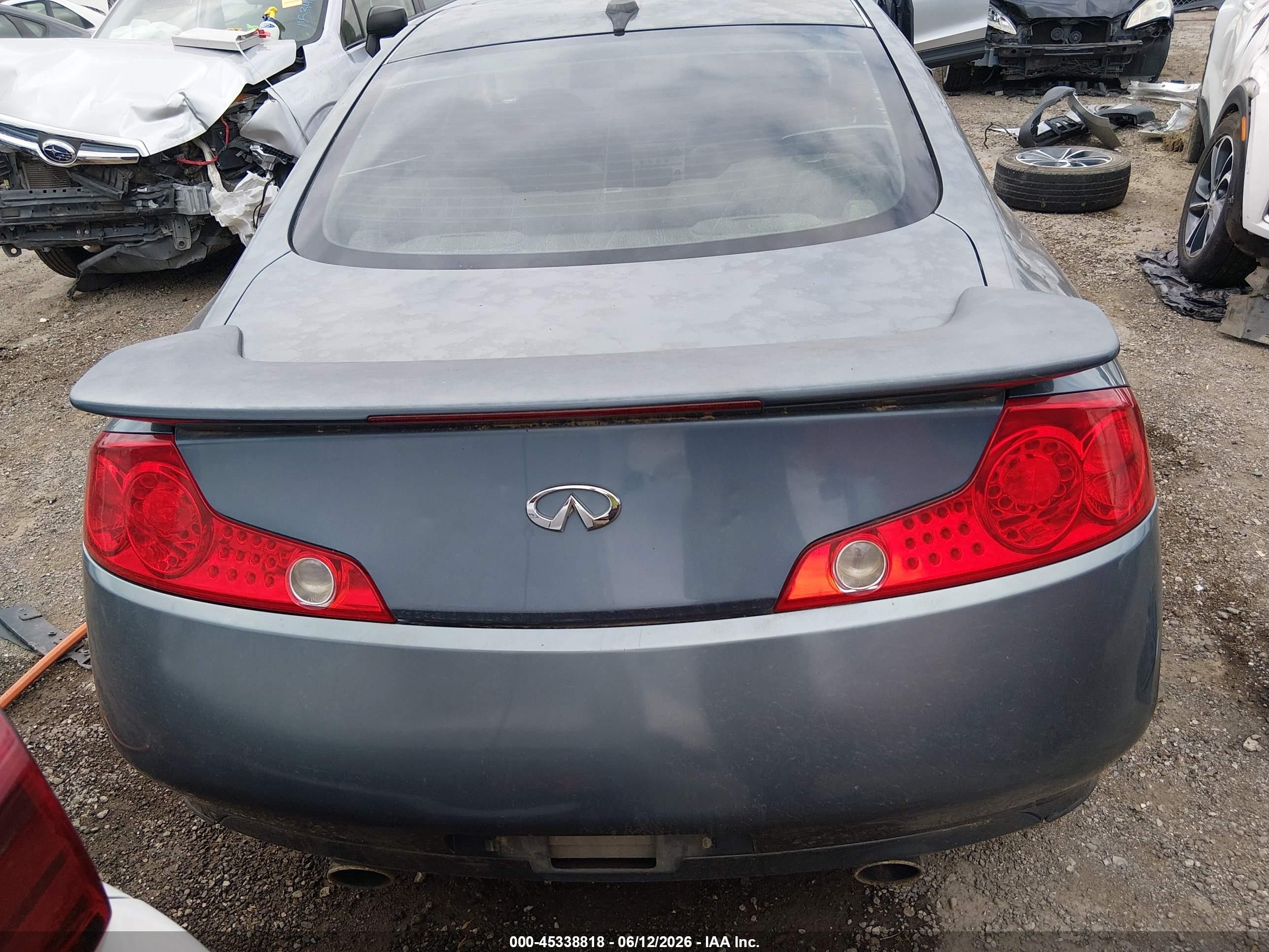 2005 Infiniti G35   Gray vin: JNKCV54E05M427260