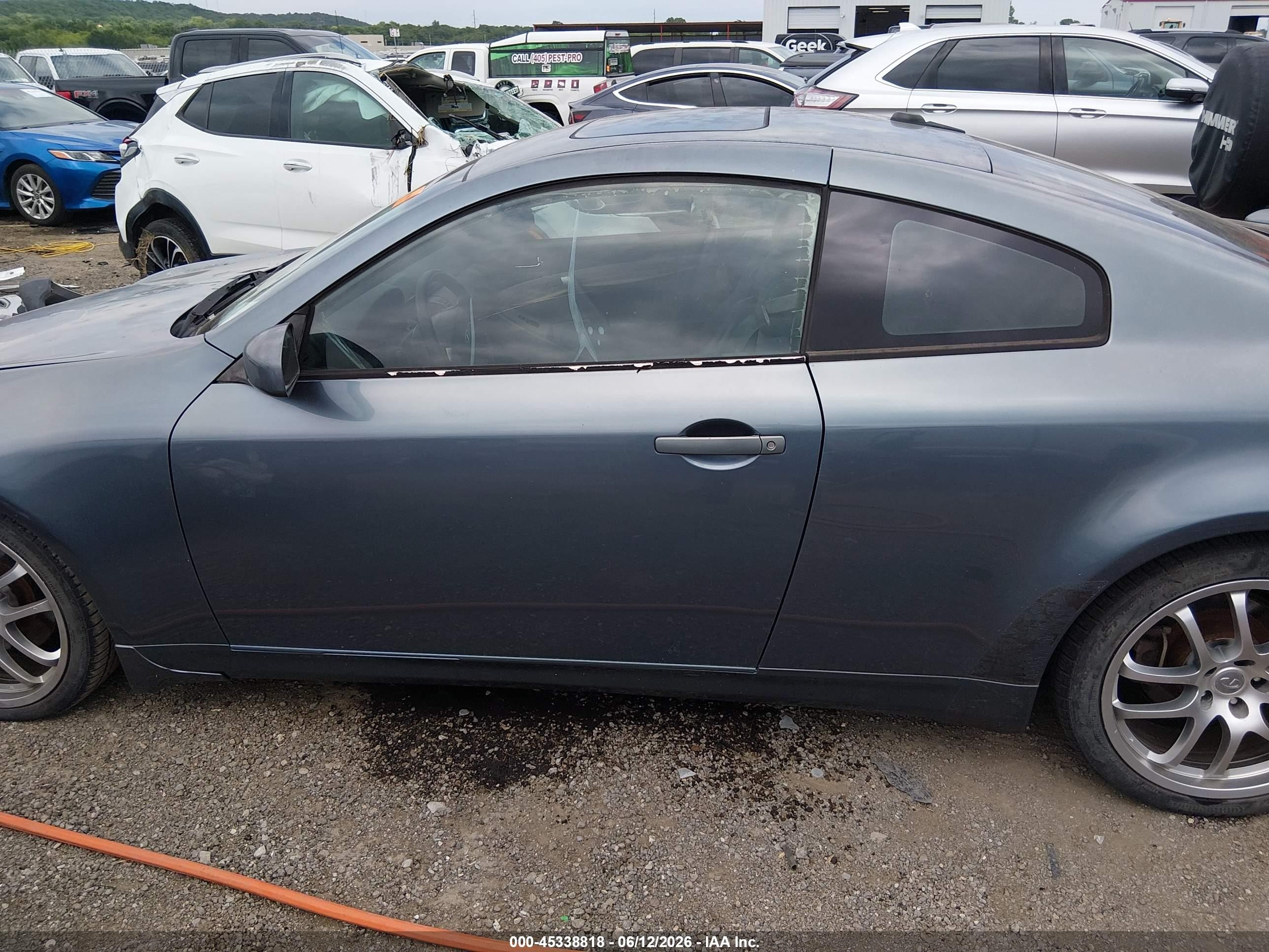 2005 Infiniti G35   Gray vin: JNKCV54E05M427260