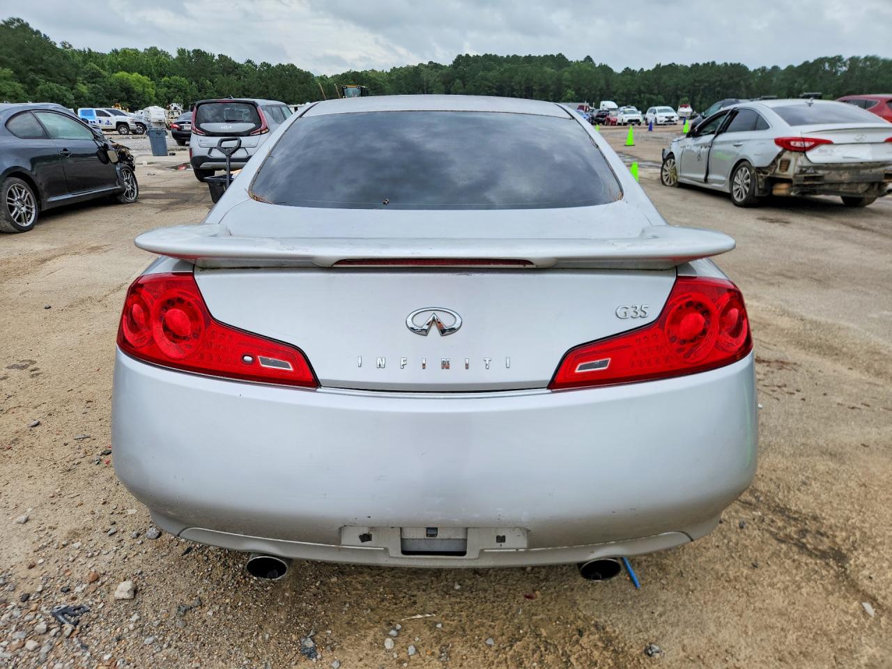 2006 Infiniti G35 Base Silver vin: JNKCV54E06M717189